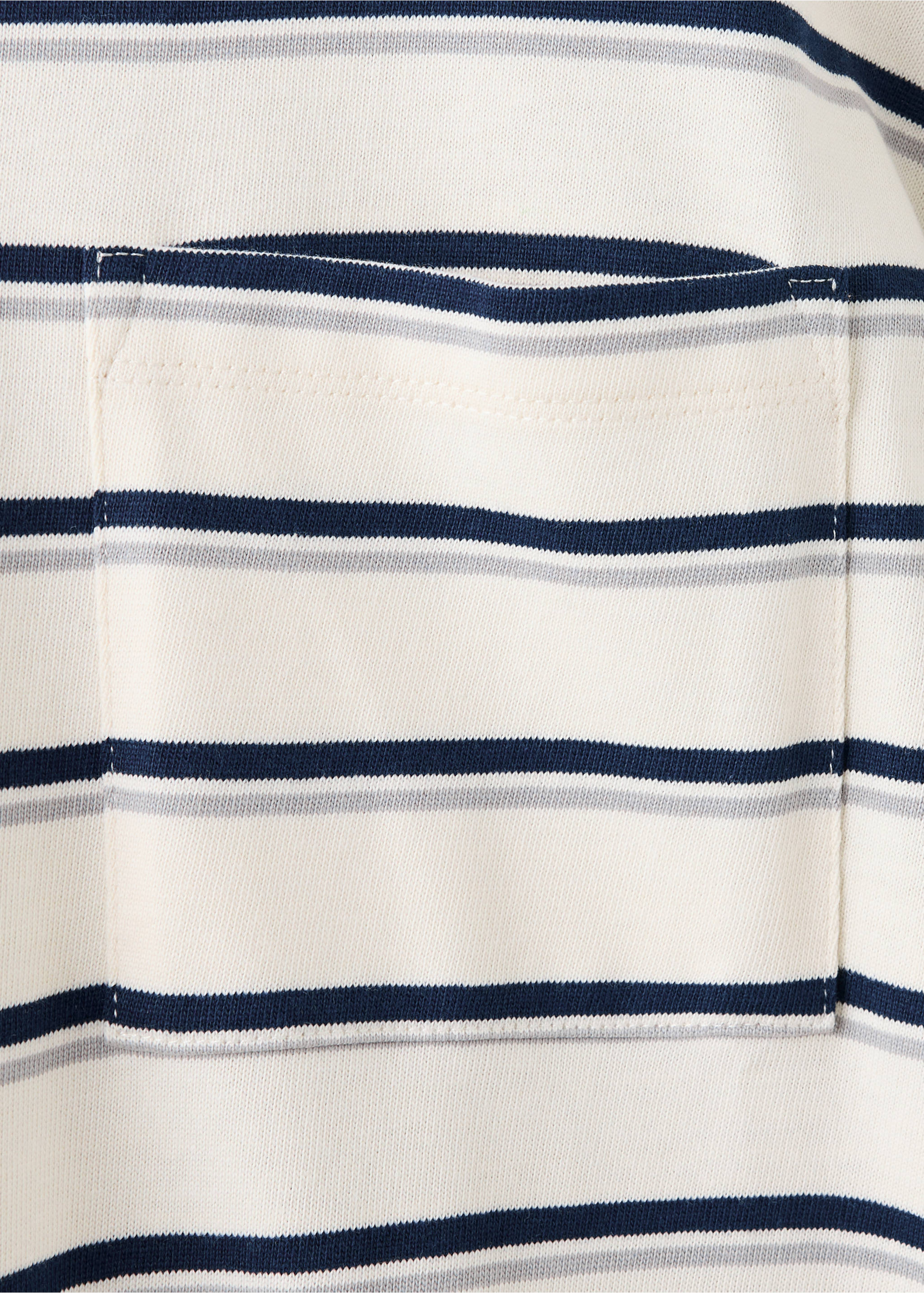 Oversized striped T-shirt - Details of the article 0, Off White. Ref: 37027136-00.