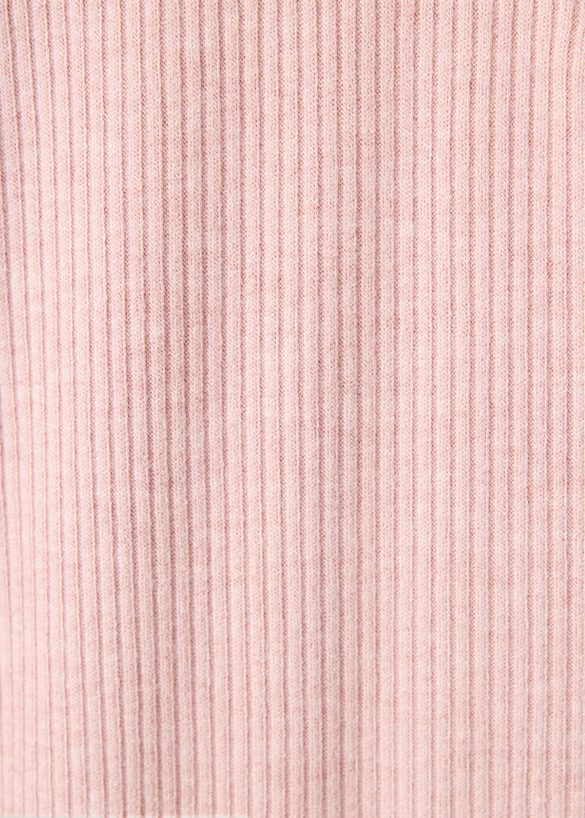 Ribbed  knit t-shirt - Details of the article 0