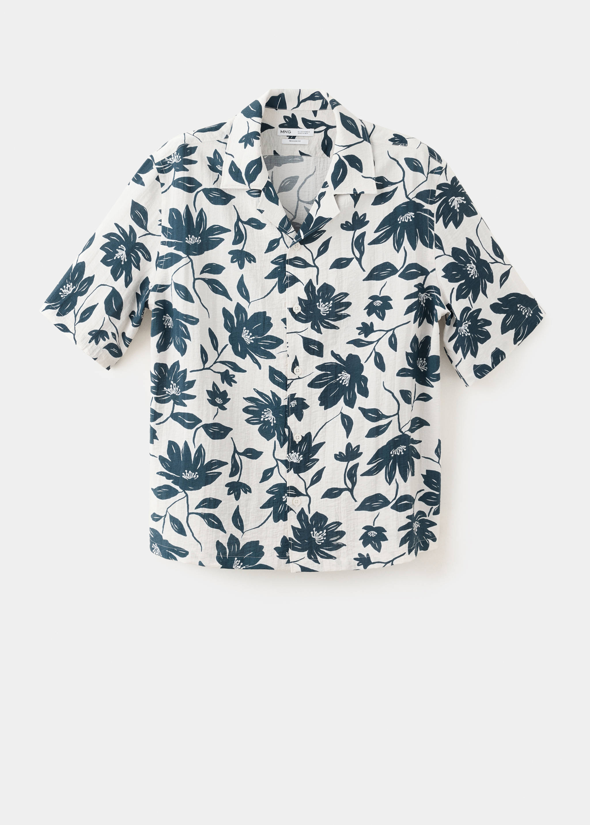 Chemise fluide imprimé fleuri - Article sans modèle