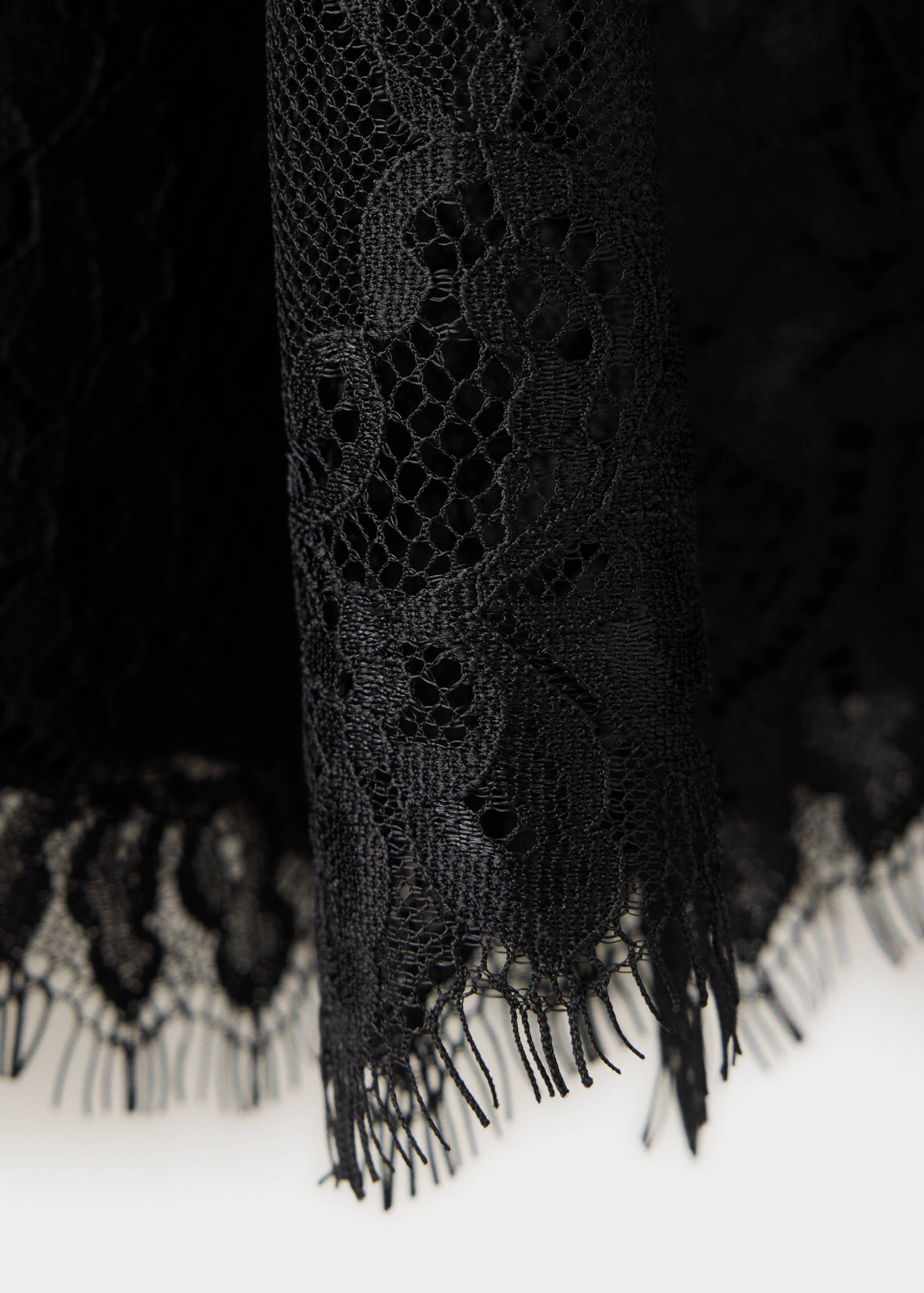 Blouse en dentelle semi-transparente - Détail de l'article 0