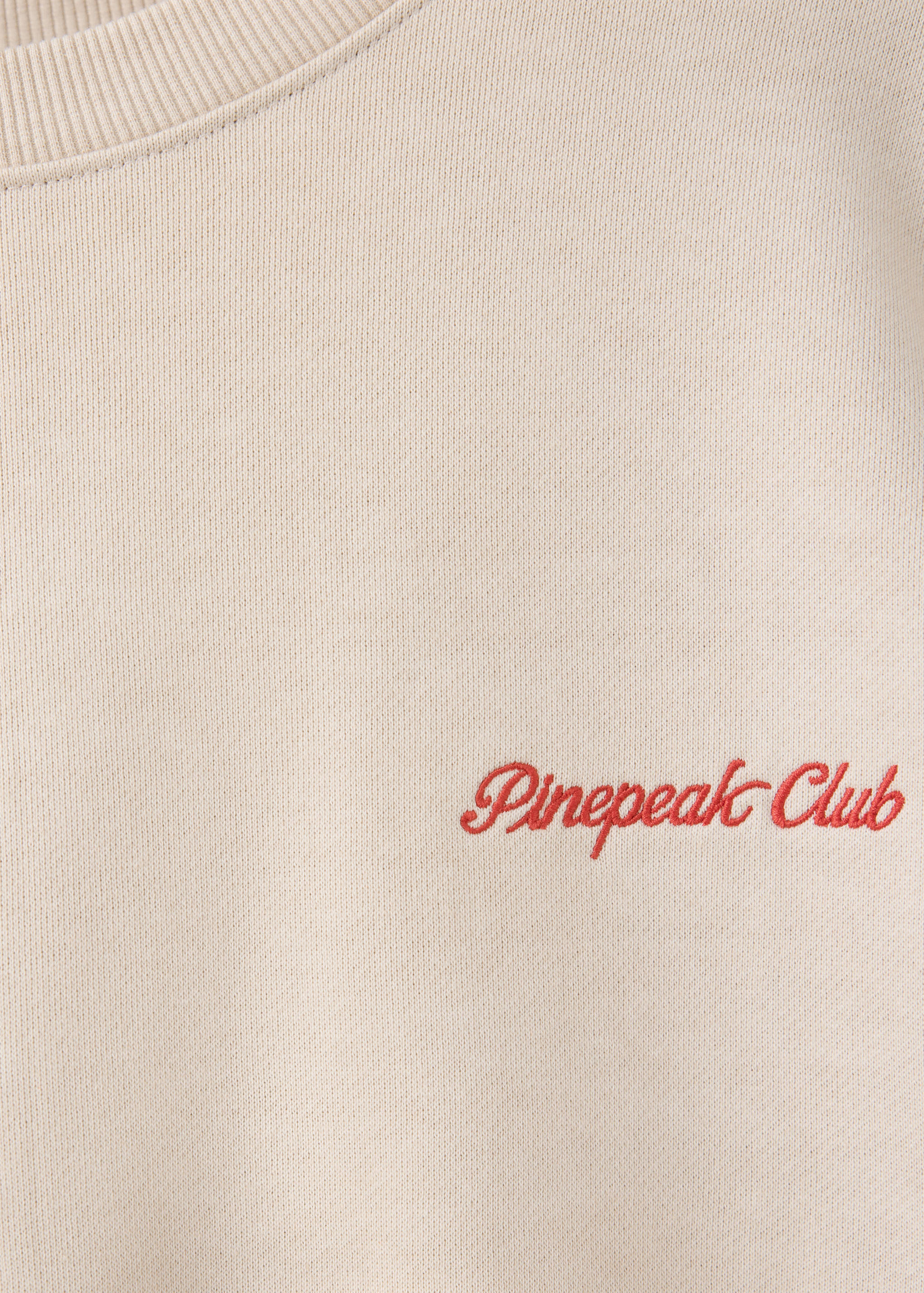 Cotton sweatshirt with printed text - Details of the article 8