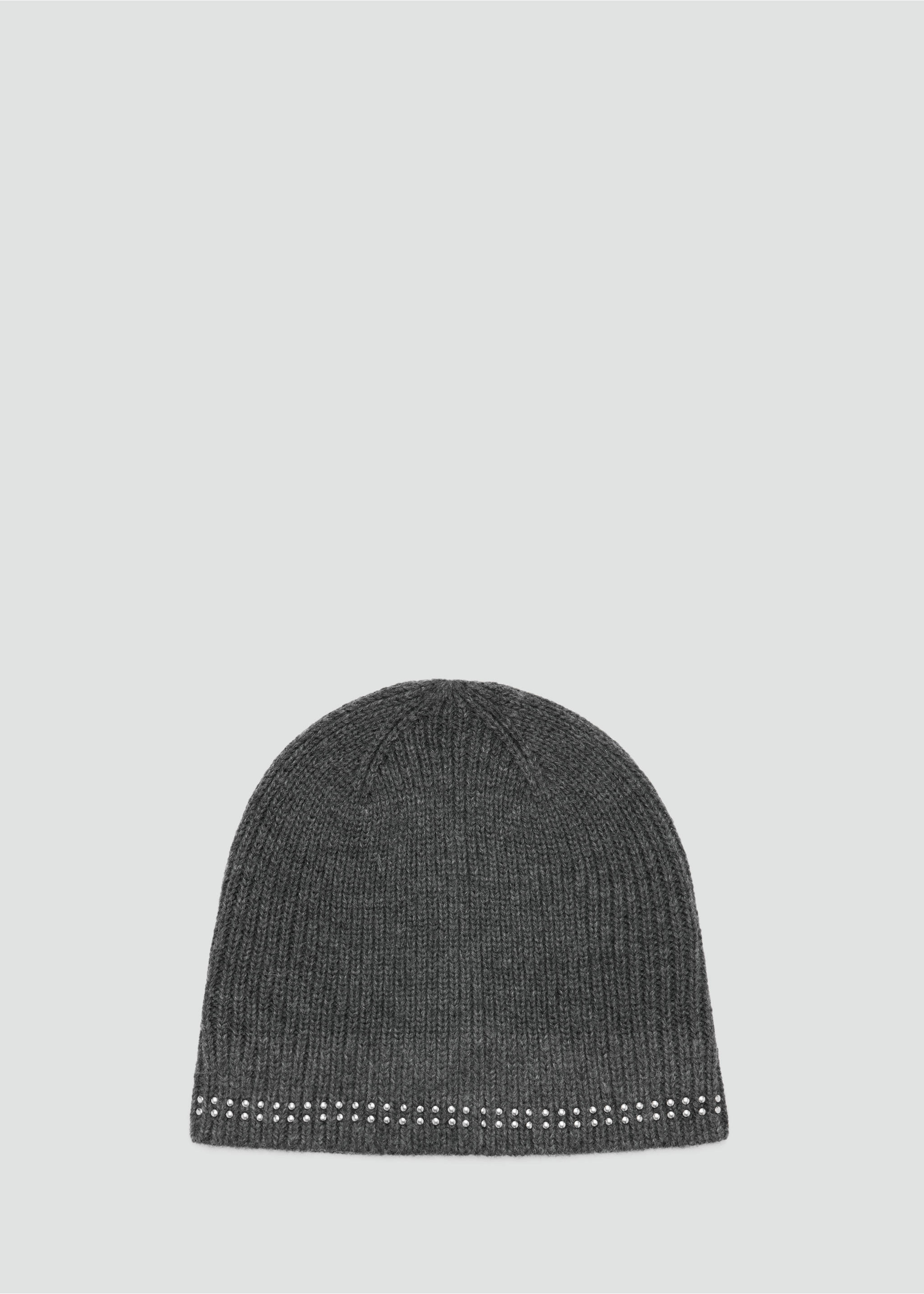 Bonnet en maille à clous - Article sans modèle, Gris anthracite. Ref: 37027802-00.
