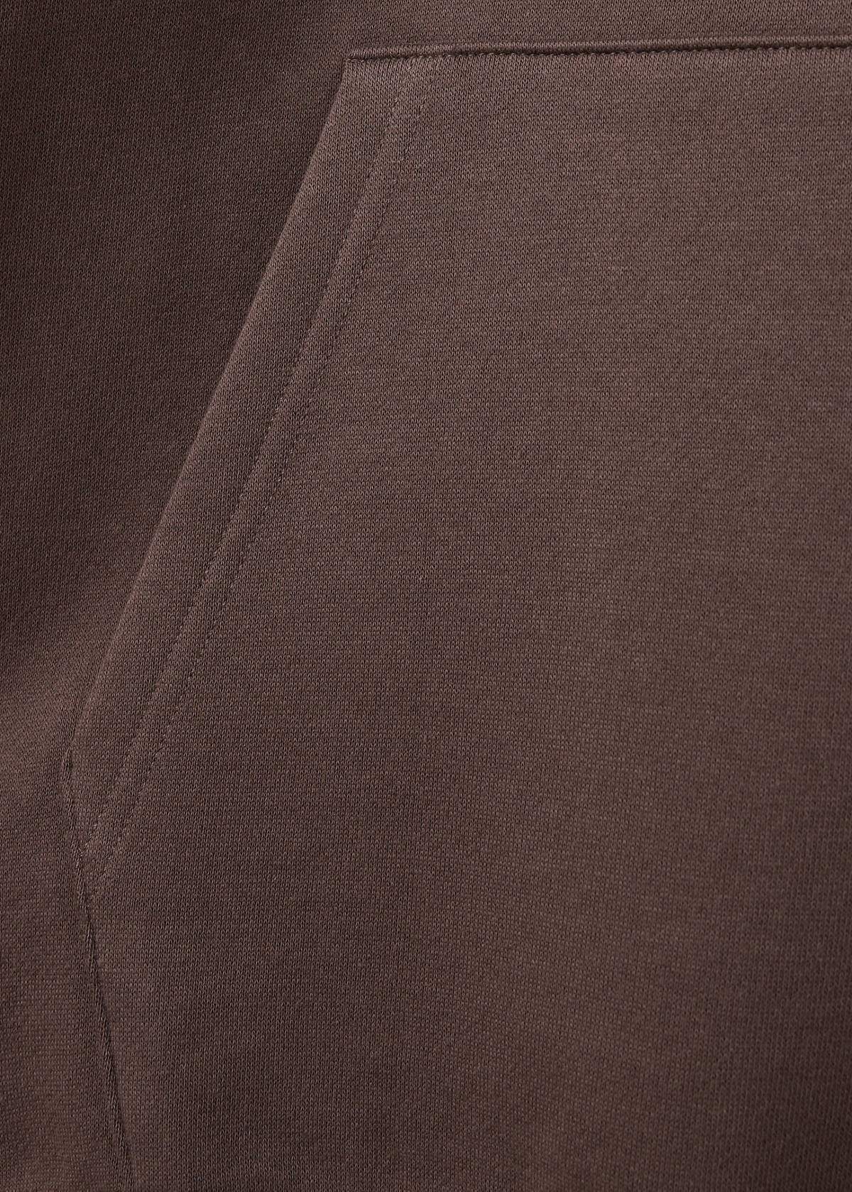 Printed hoodie — Brown