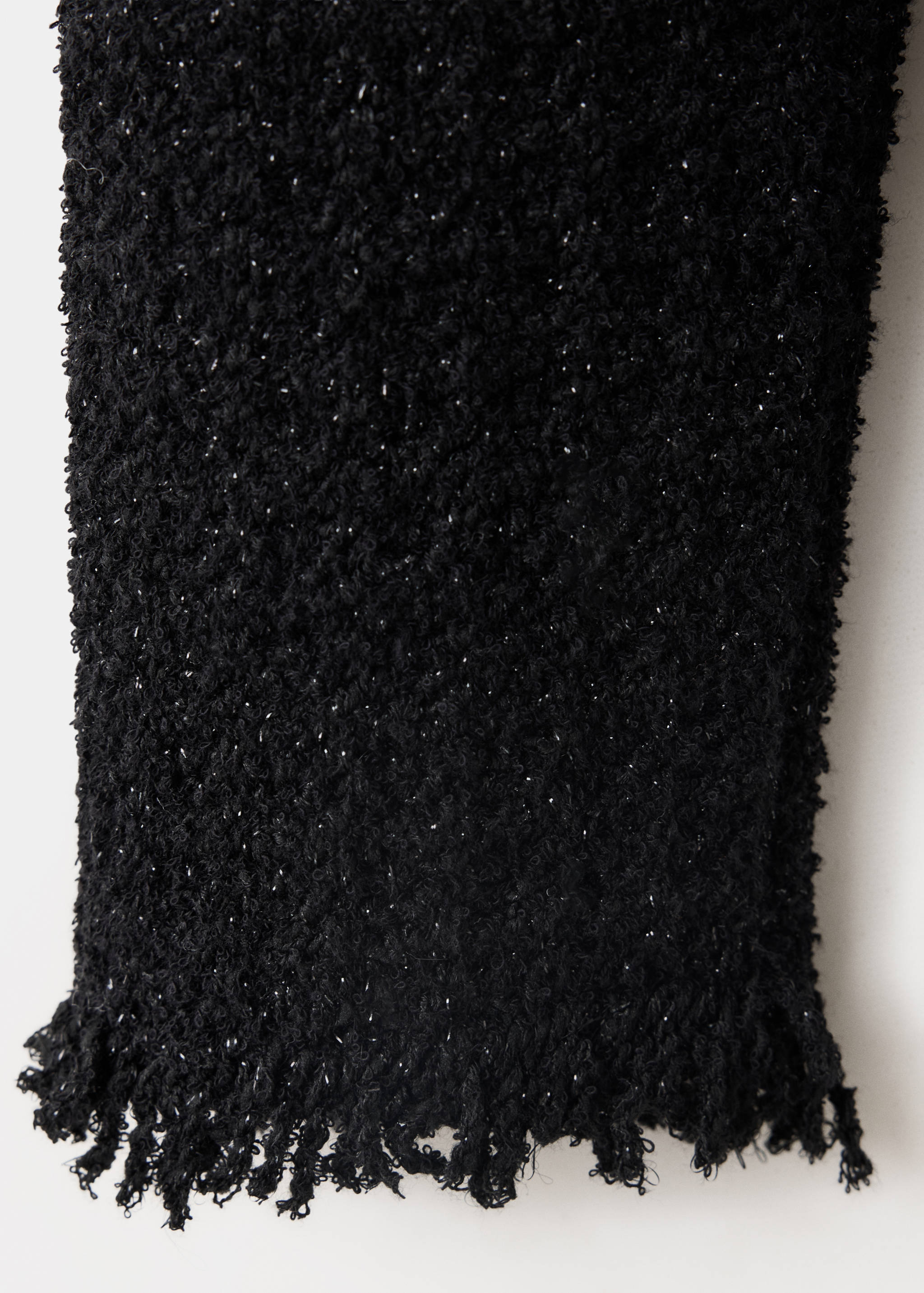 Veste en maille avec détails en lurex - Détail de l'article 0