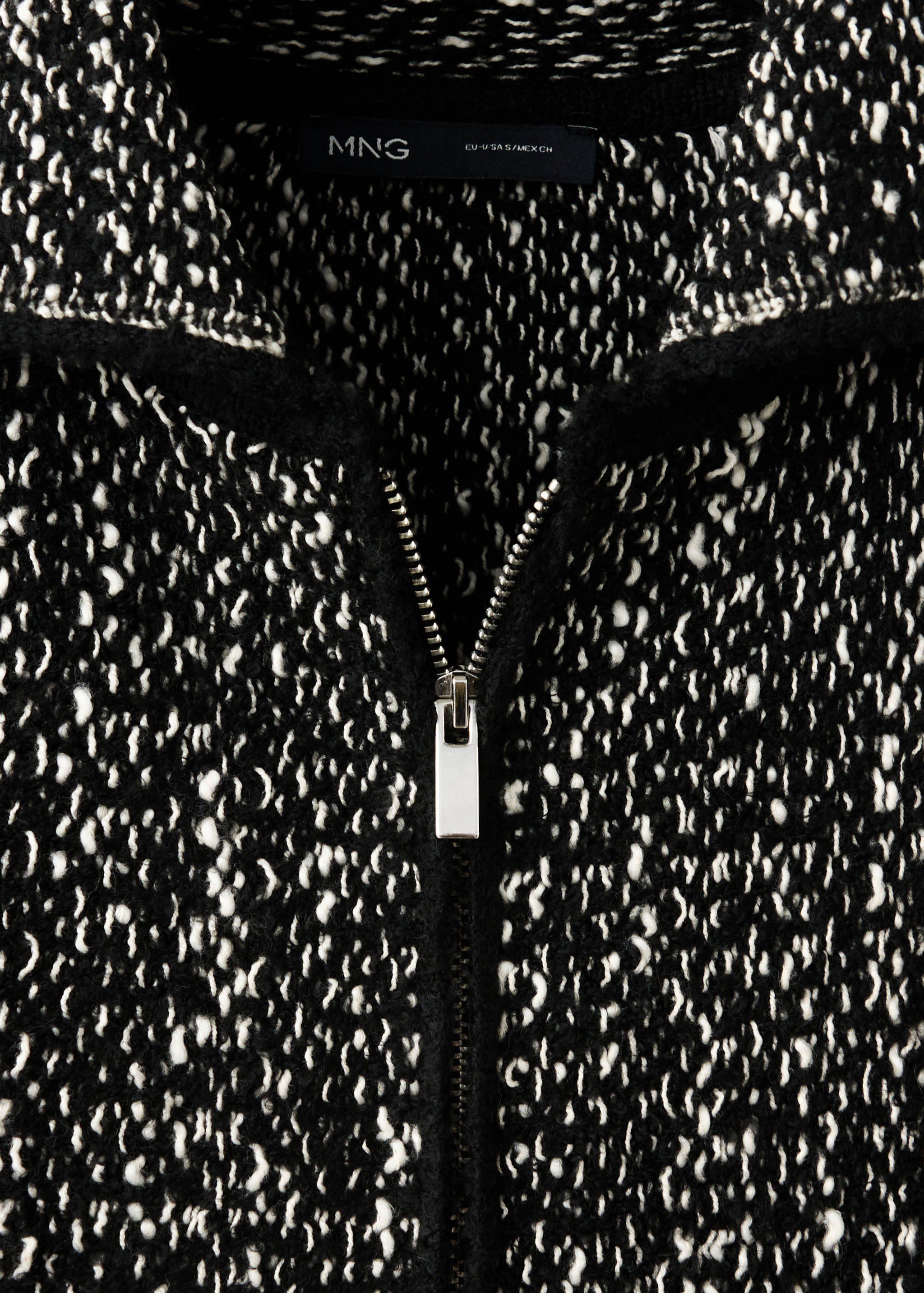 Marl peplum jacket - Details of the article 8