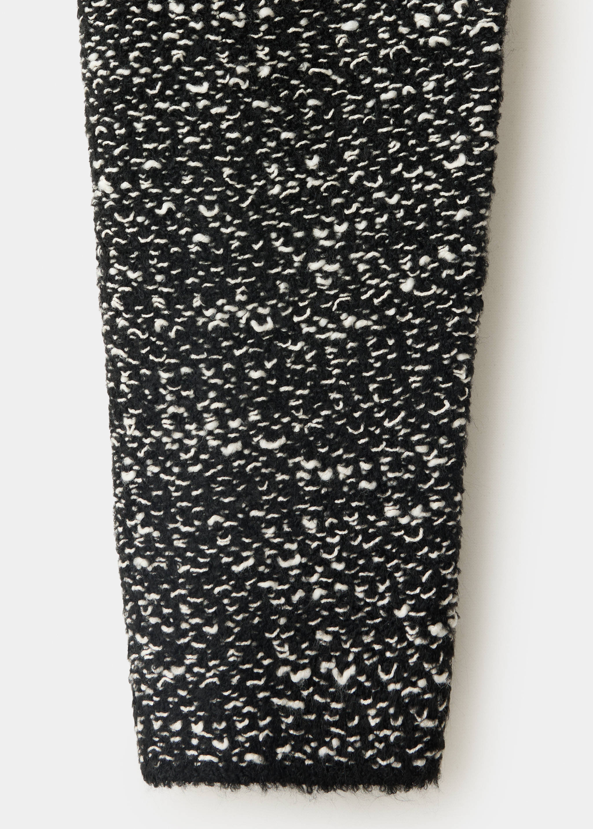 Marl peplum jacket - Details of the article 0
