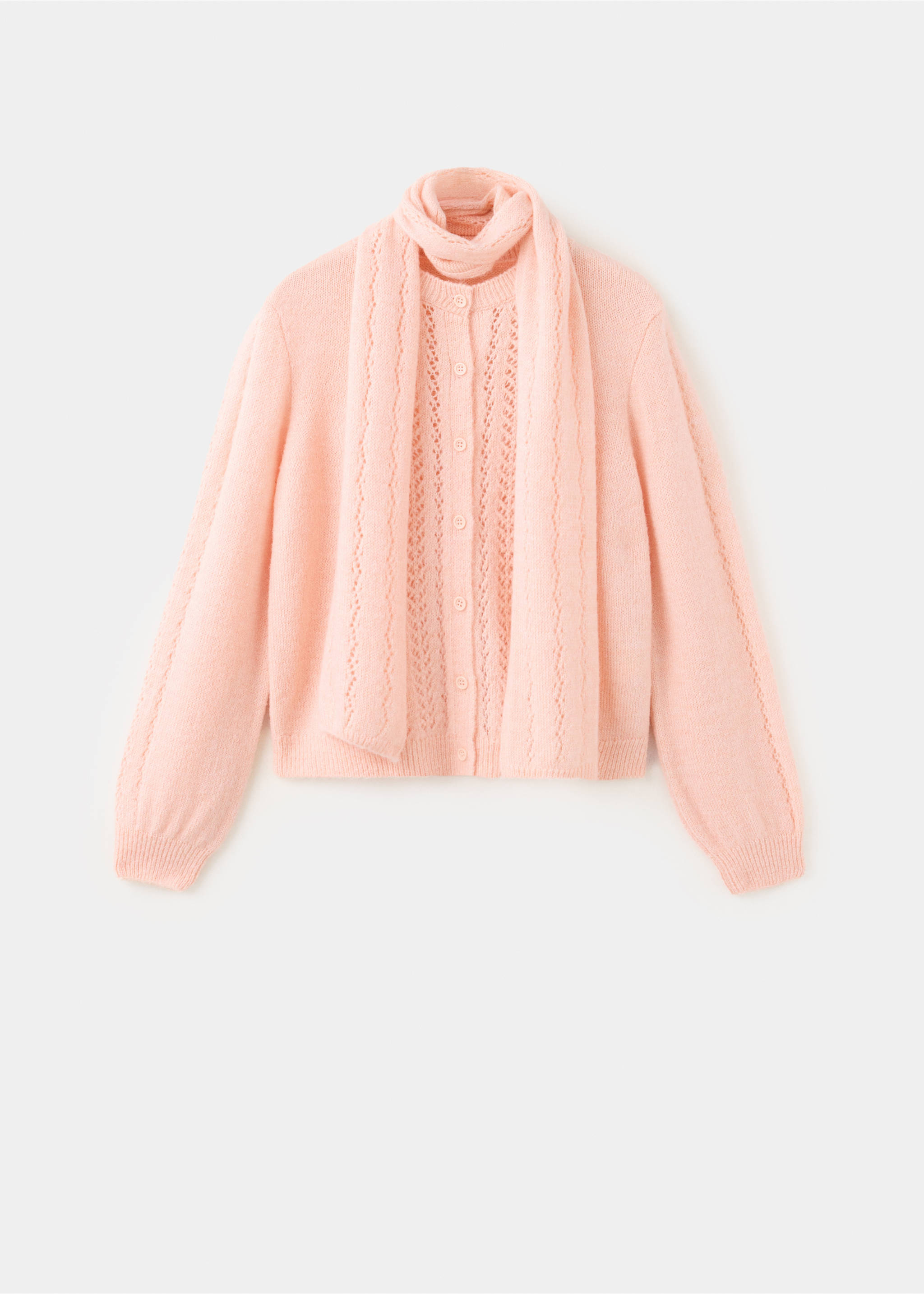 CARDIGAN ELTIRA - Изделие без модели, Розовый. Ref: 37027812-00.
