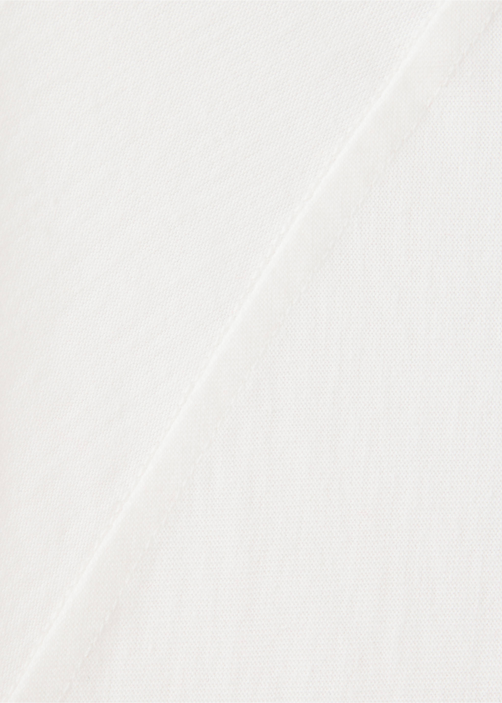 T-shirt 100 % coton manches longues - Détail de l'article 0, Blanc. Ref: 37027816-00.