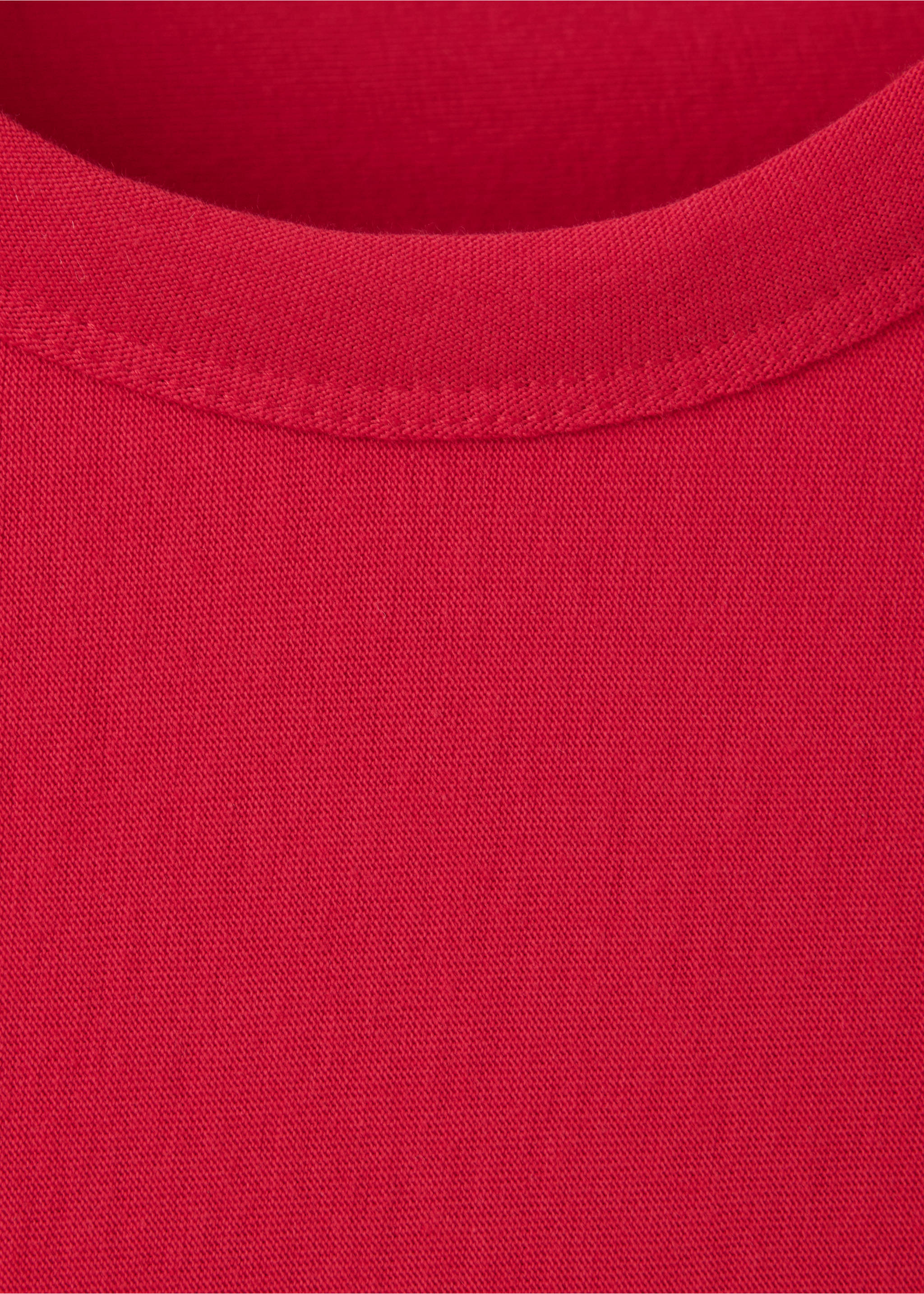 T-shirt 100 % coton manches longues - Détail de l'article 8, Rouge. Ref: 37027816-00.
