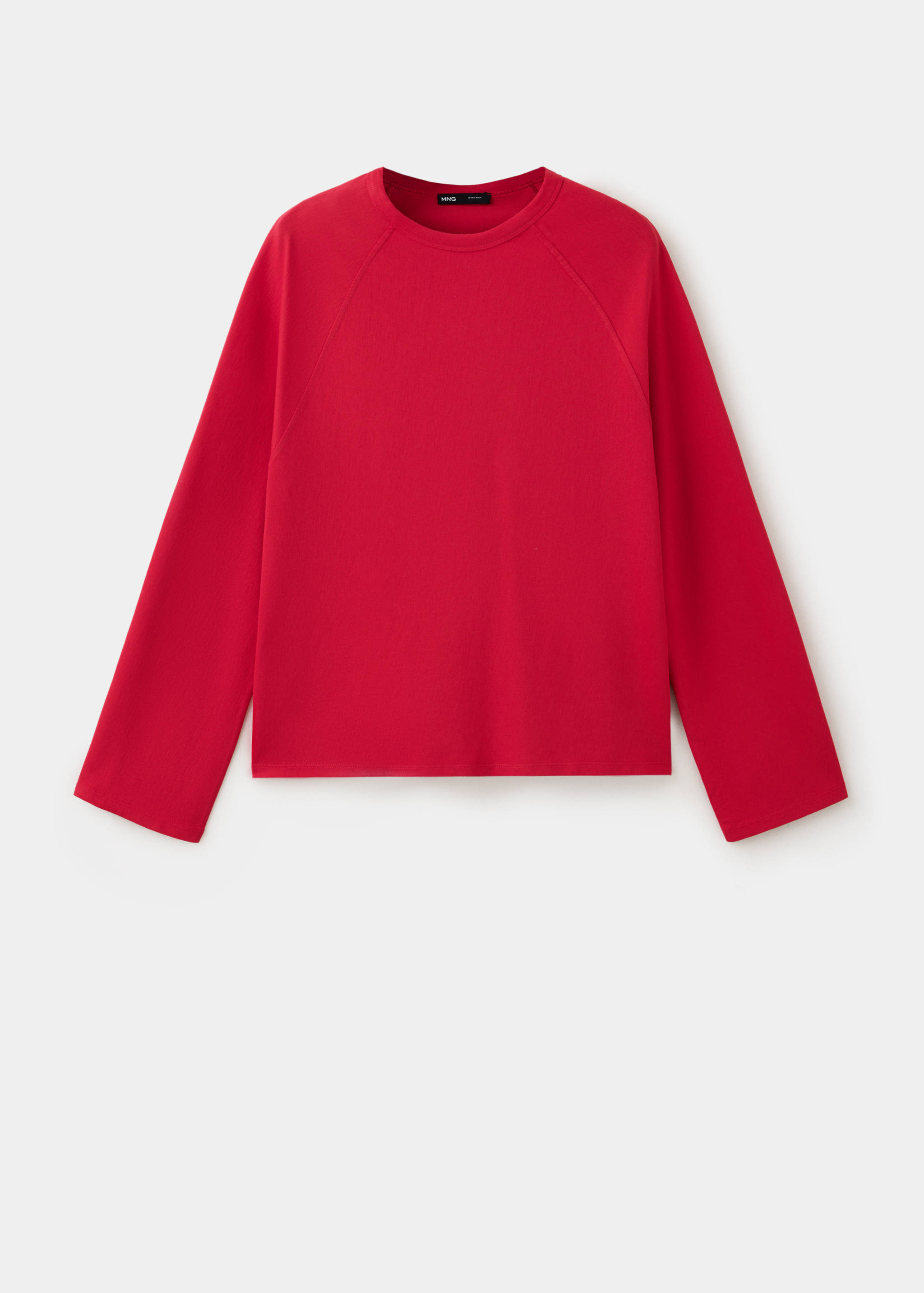 T-shirt 100 % coton manches longues - Article sans modèle
