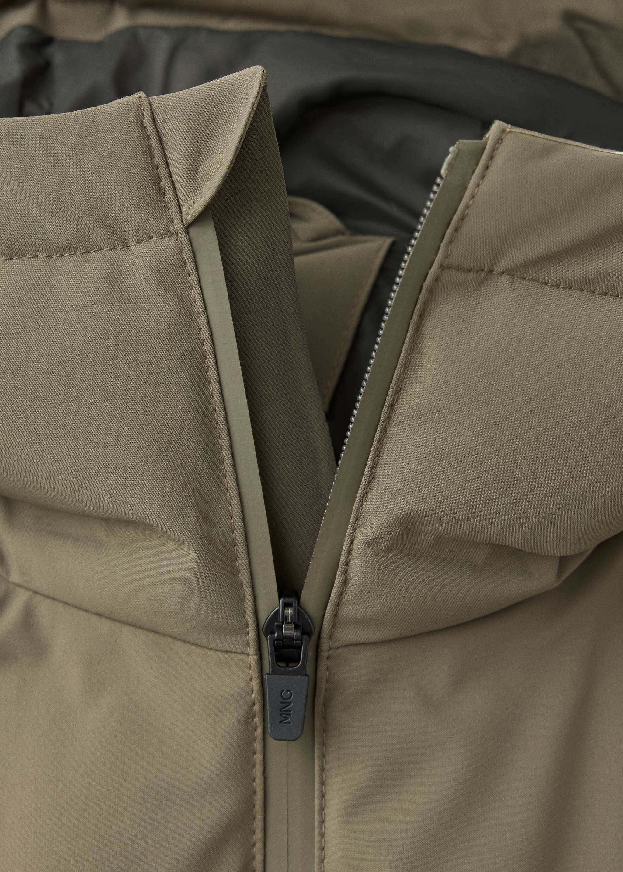 Anorak matelassé rembourré de duvet, imperméable - Détail de l'article 8
