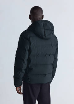 Waterproof quilted down-filled anorak — Night Blue 3