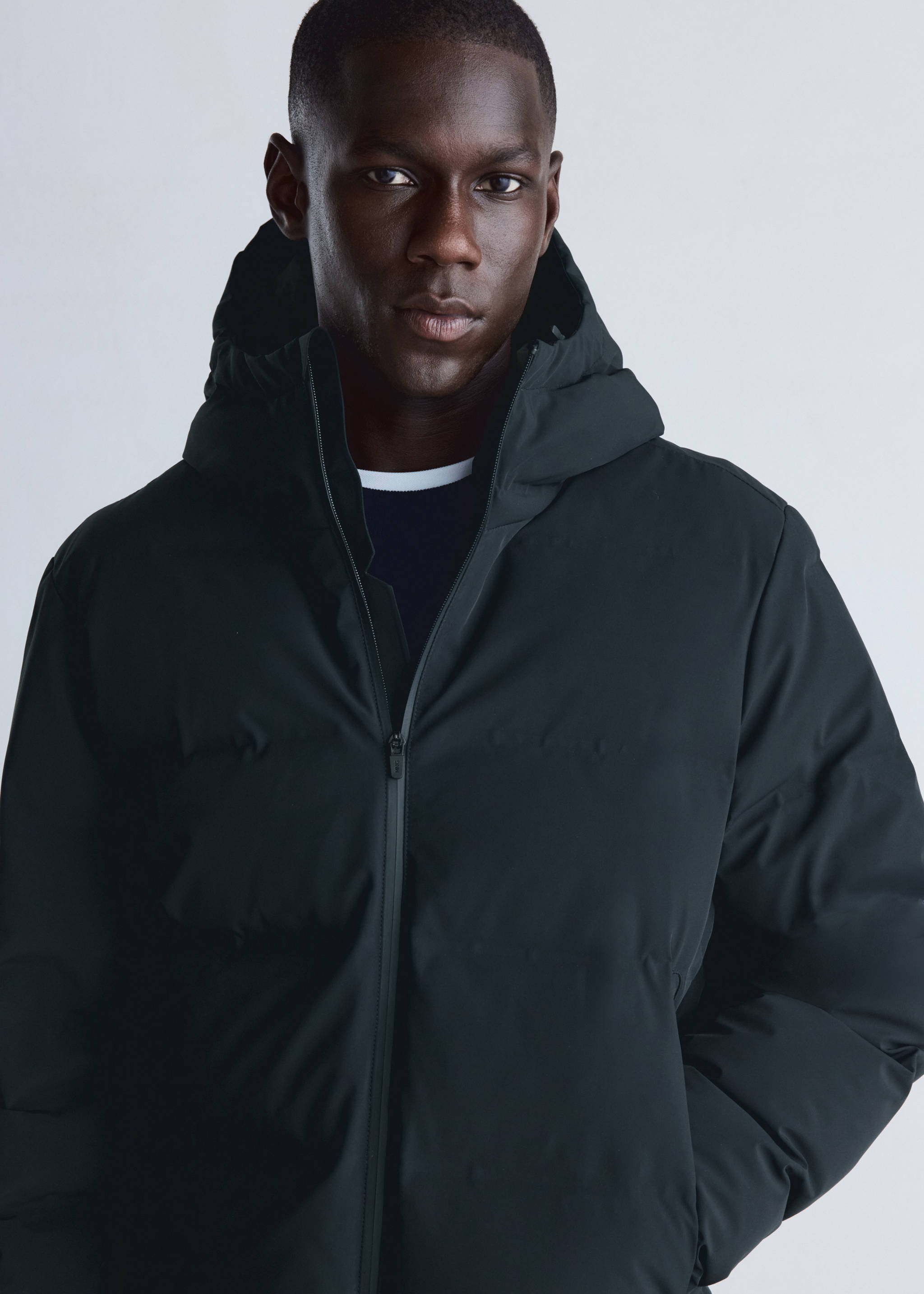 Anorak matelassé rembourré de duvet, imperméable - Détail de l'article 1
