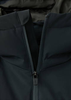 Waterproof quilted down-filled anorak — Night Blue 8