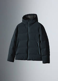 Waterproof quilted down-filled anorak — Night Blue 6