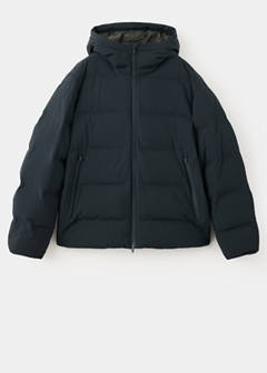 Waterproof quilted down-filled anorak — Night Blue 7