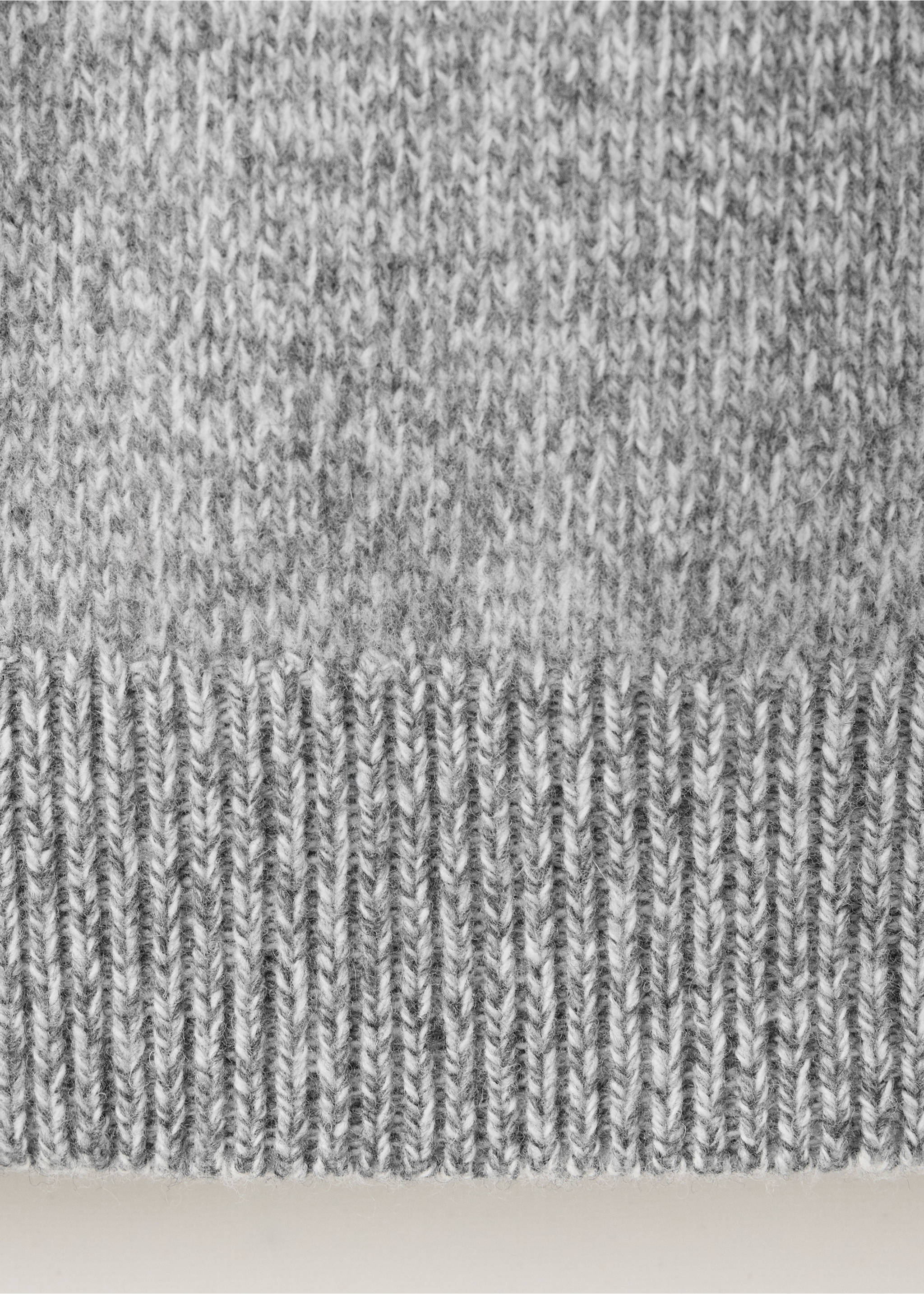 SWEATER LORY - Details of the article 0, Light Heather Grey. Ref: 37027887-00.