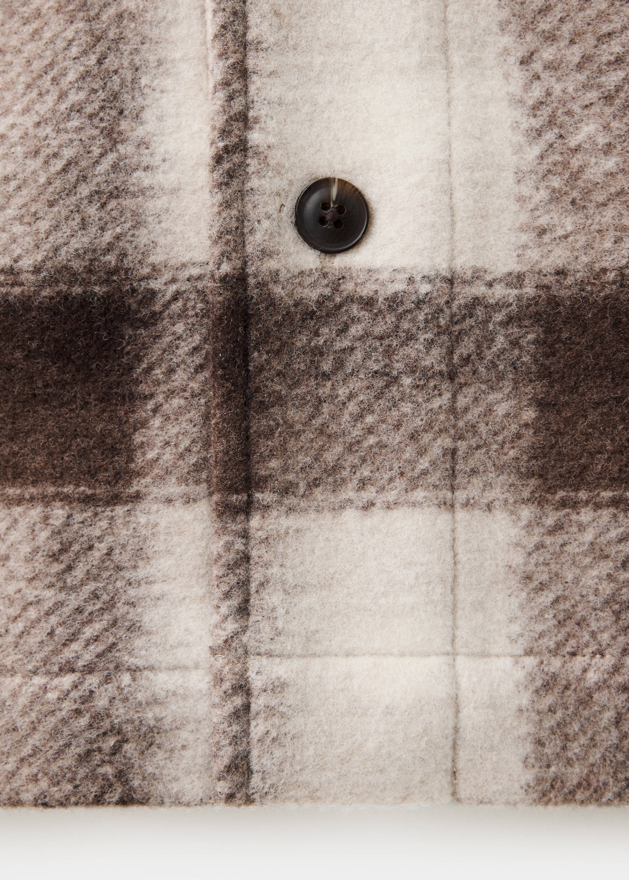 Sobrecamisa franela cuadros - Detalle del artículo 0