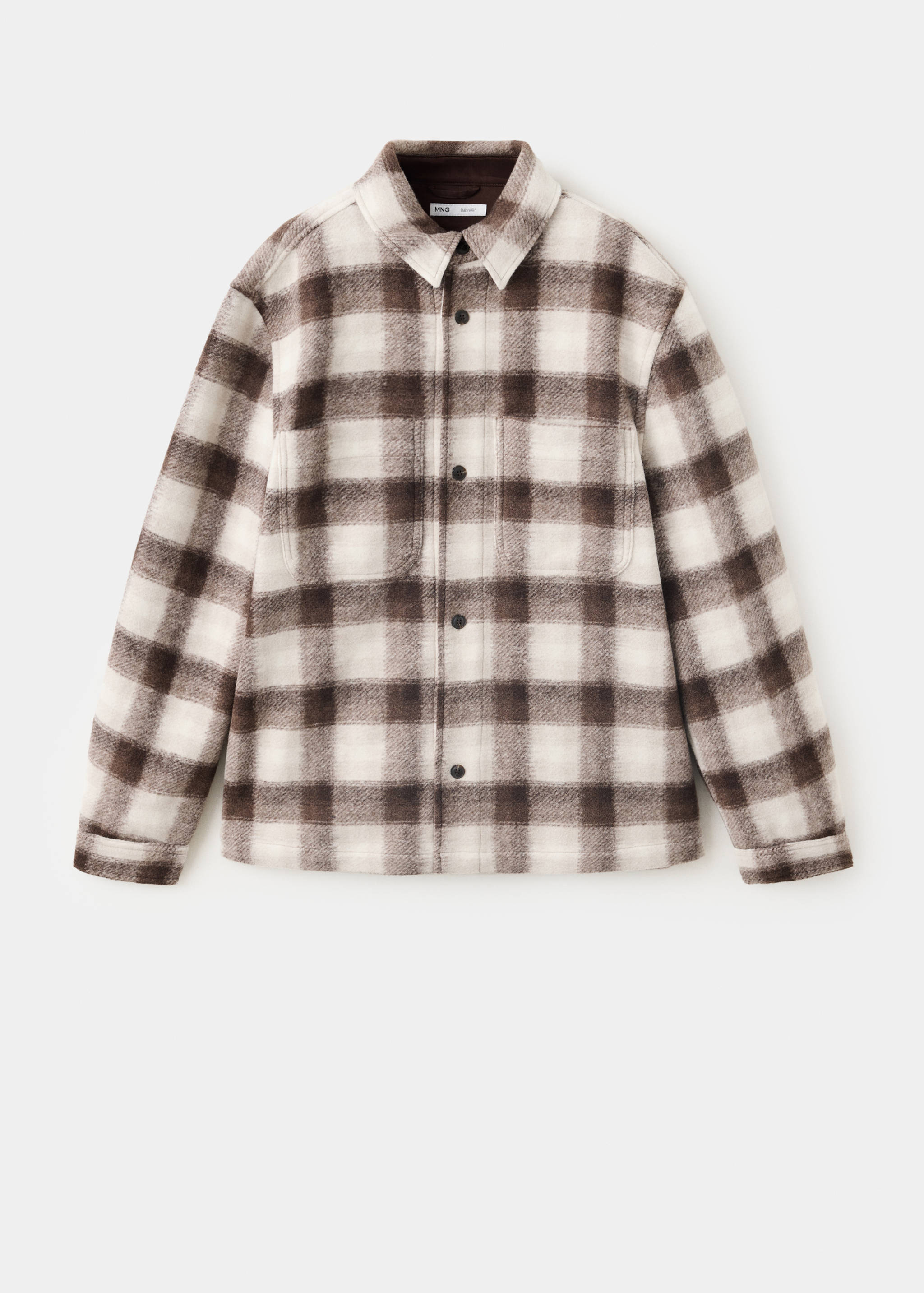 Sobrecamisa franela cuadros - Artículo sin modelo