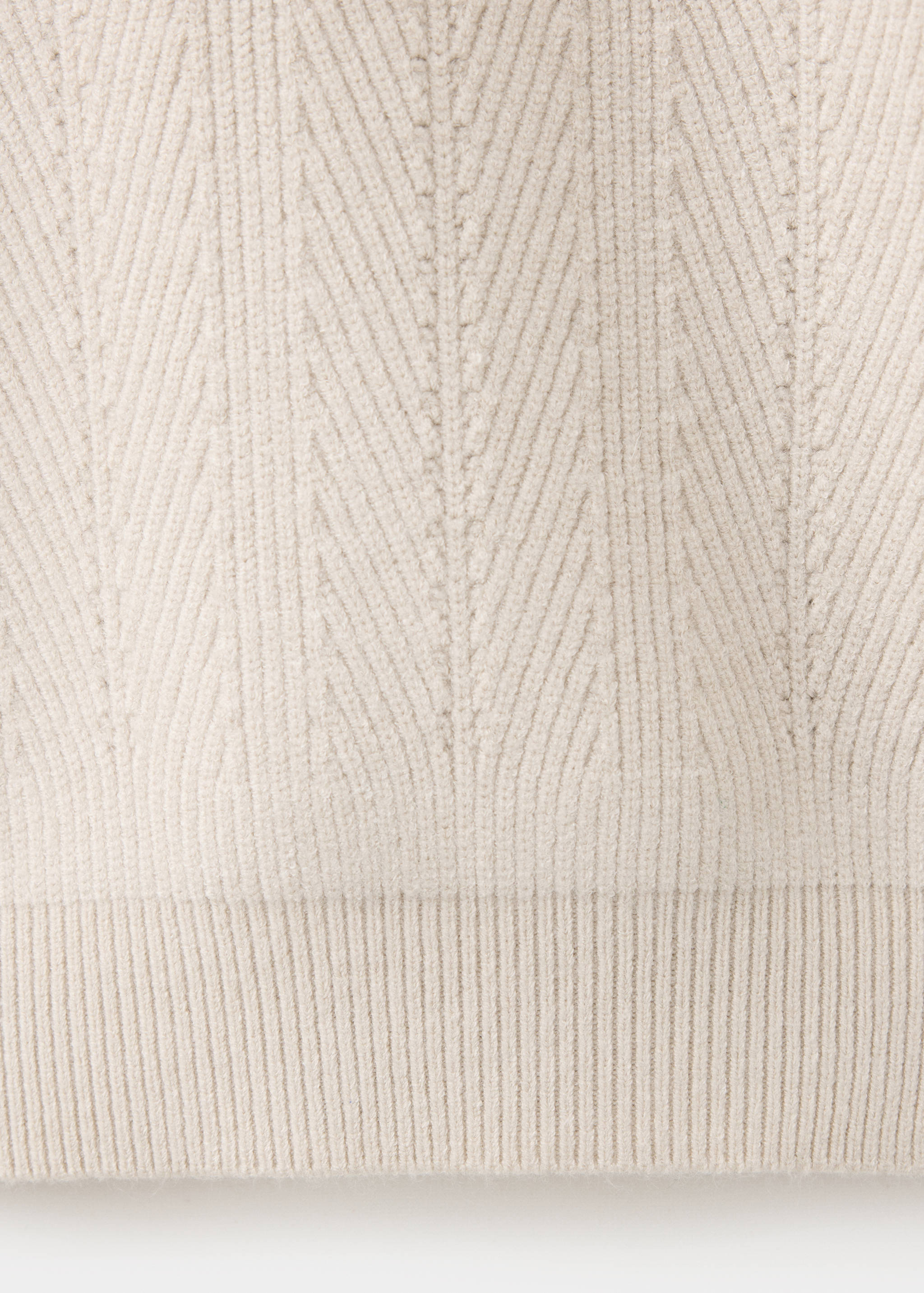 Structured knitted sweater - Details of the article 0