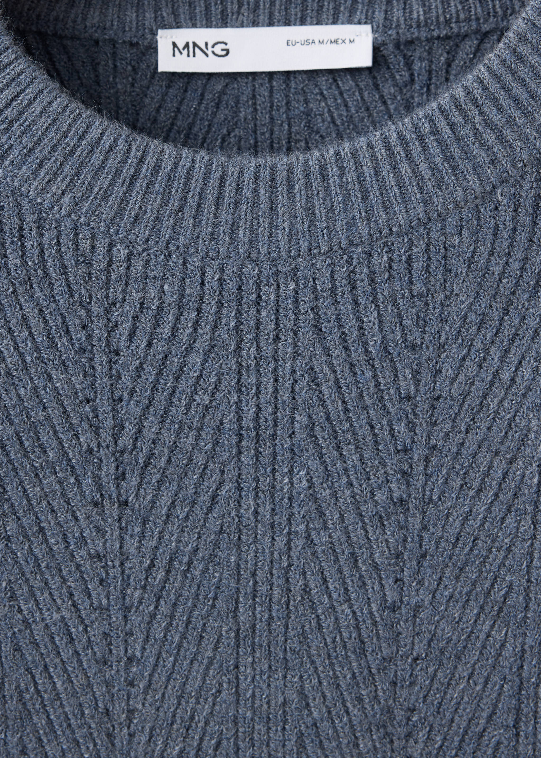 Structured knitted sweater - Details of the article 8