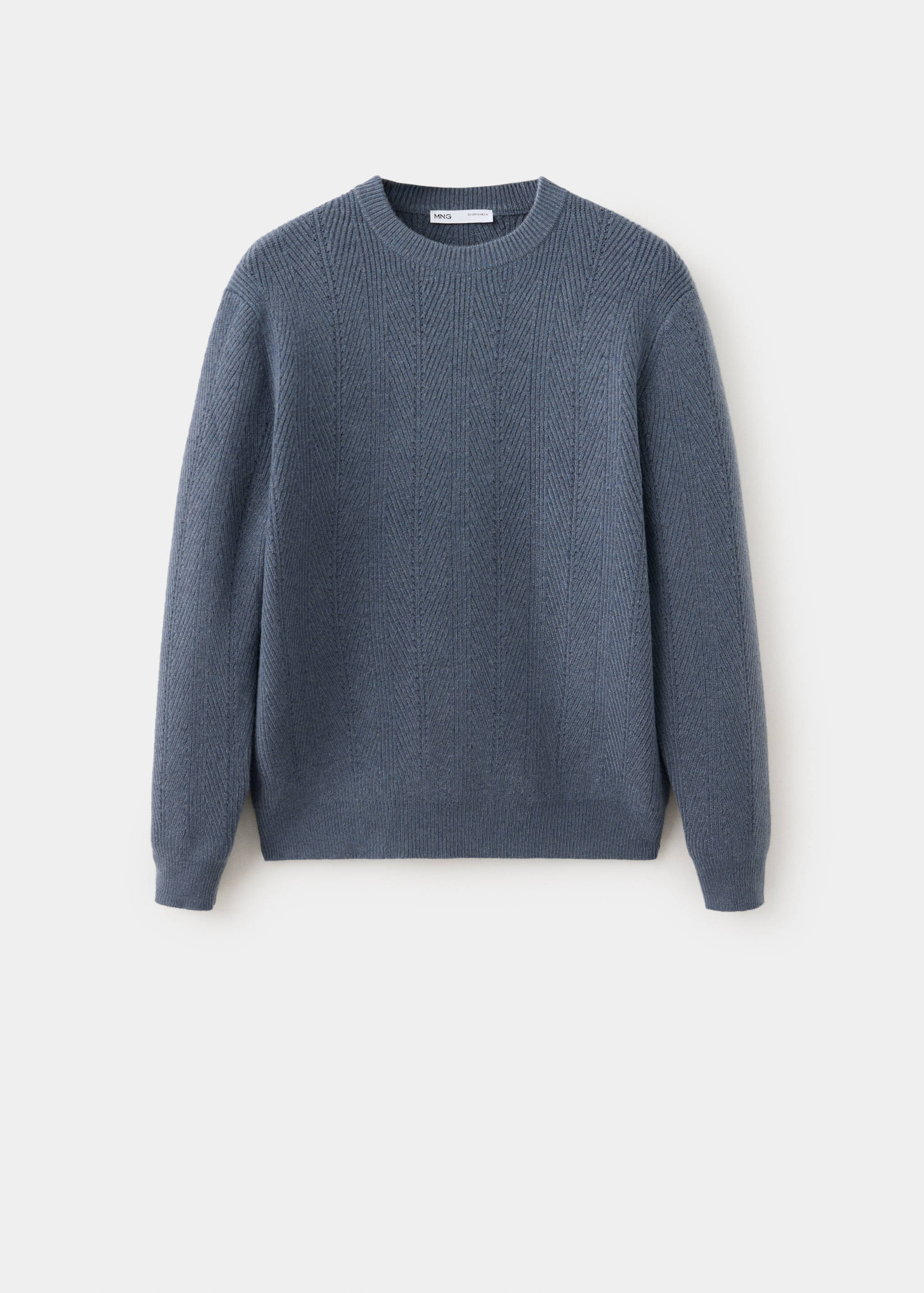 Structured knitted sweater - Article without model