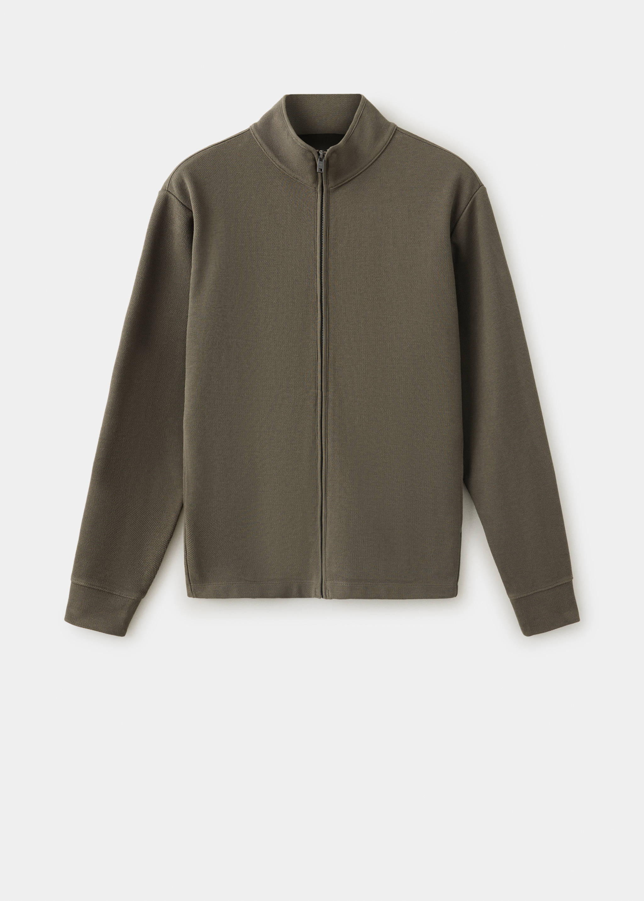 Sudadera algodón punto estructura - Artículo sin modelo