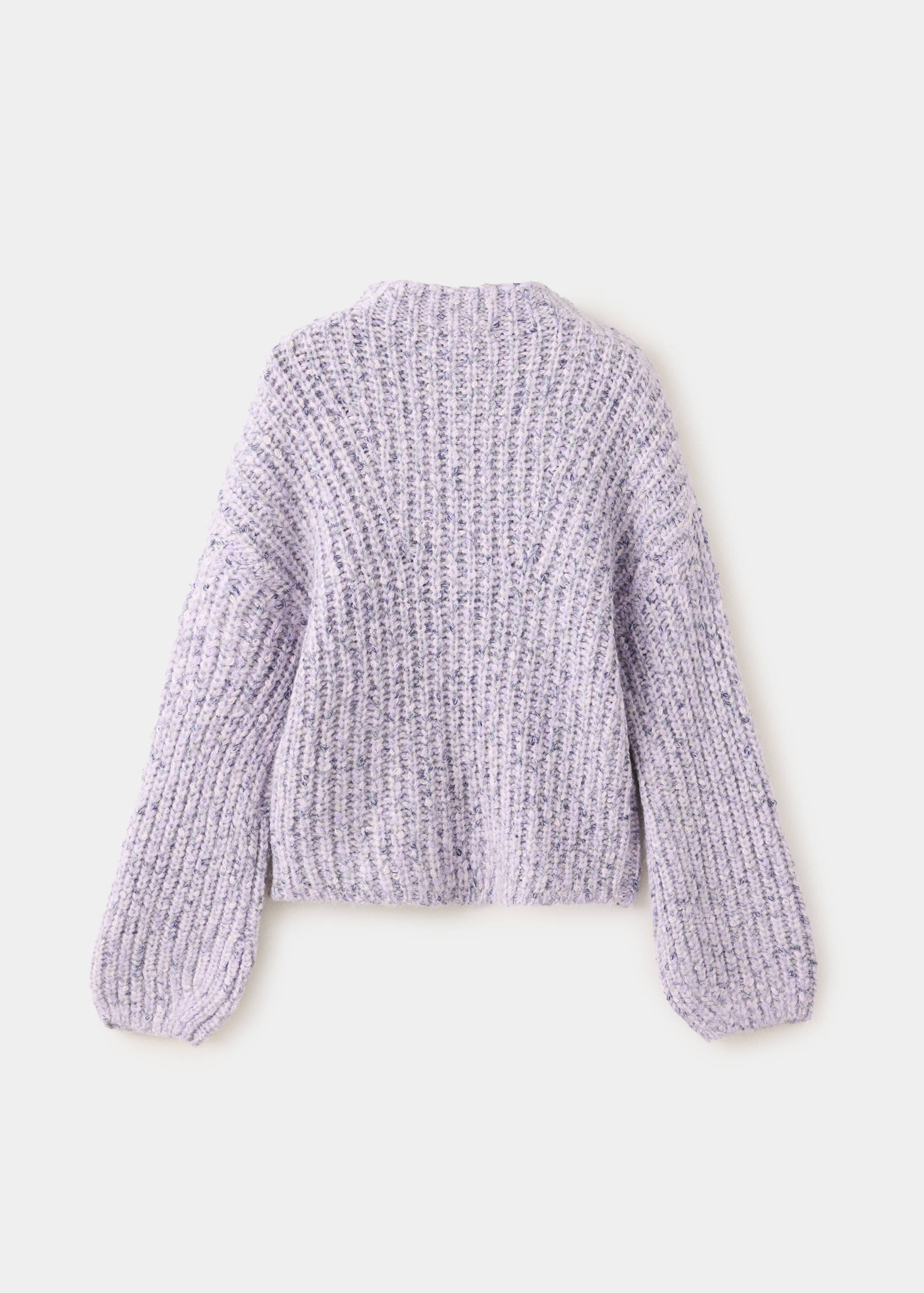 Pull côtelé jaspé - Verso de l’article