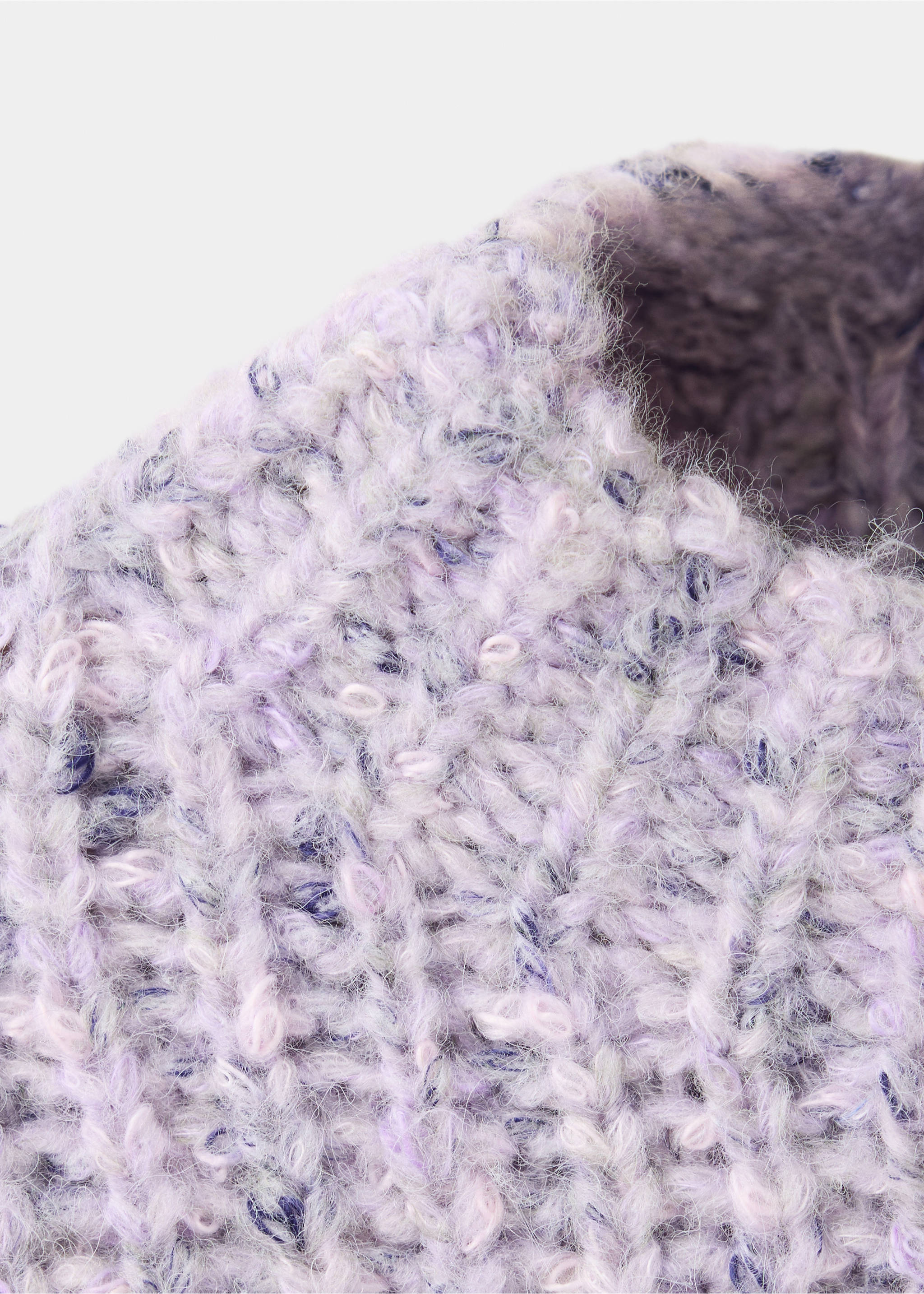 Pull côtelé jaspé - Détail de l'article 8, Lilas. Ref: 37027922-00.
