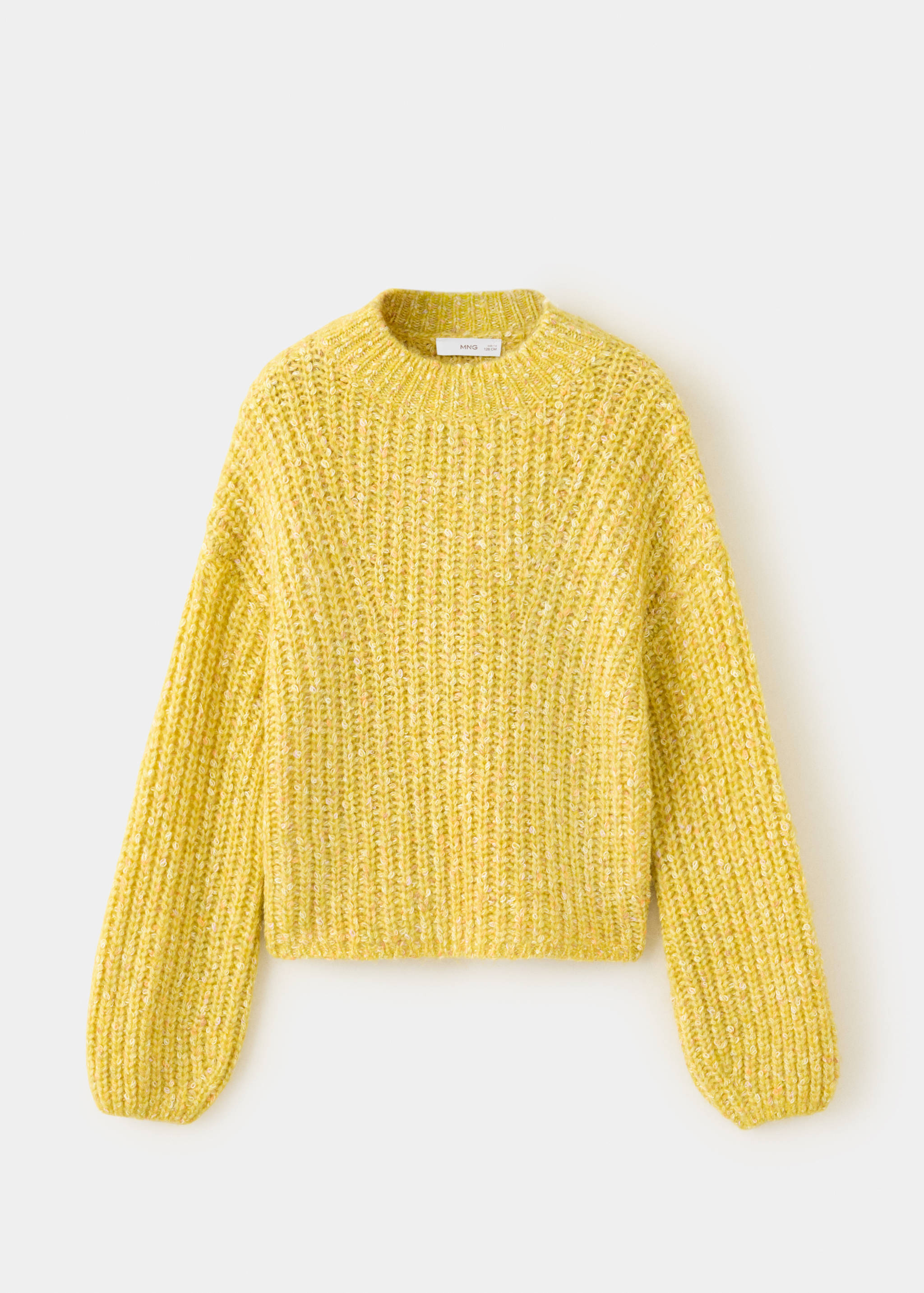 Pull côtelé jaspé - Article sans modèle