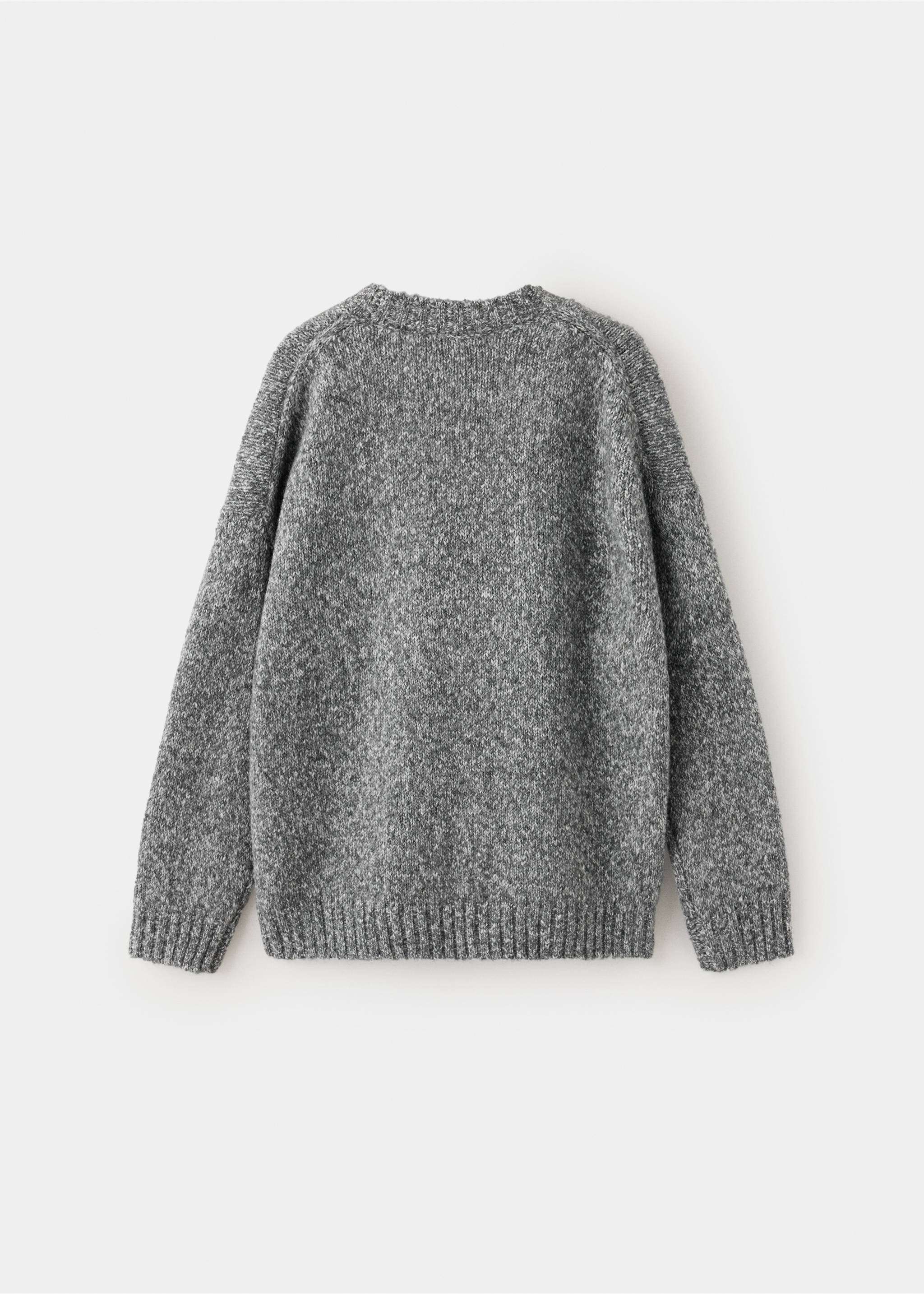 SWEATER FLINT - Reverse of the article, Medium Heather Grey. Ref: 37027929-00.