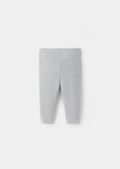 Ribbed leggings — Light Heather Grey 3