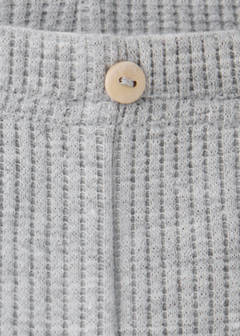 Ribbed leggings — Light Heather Grey 2