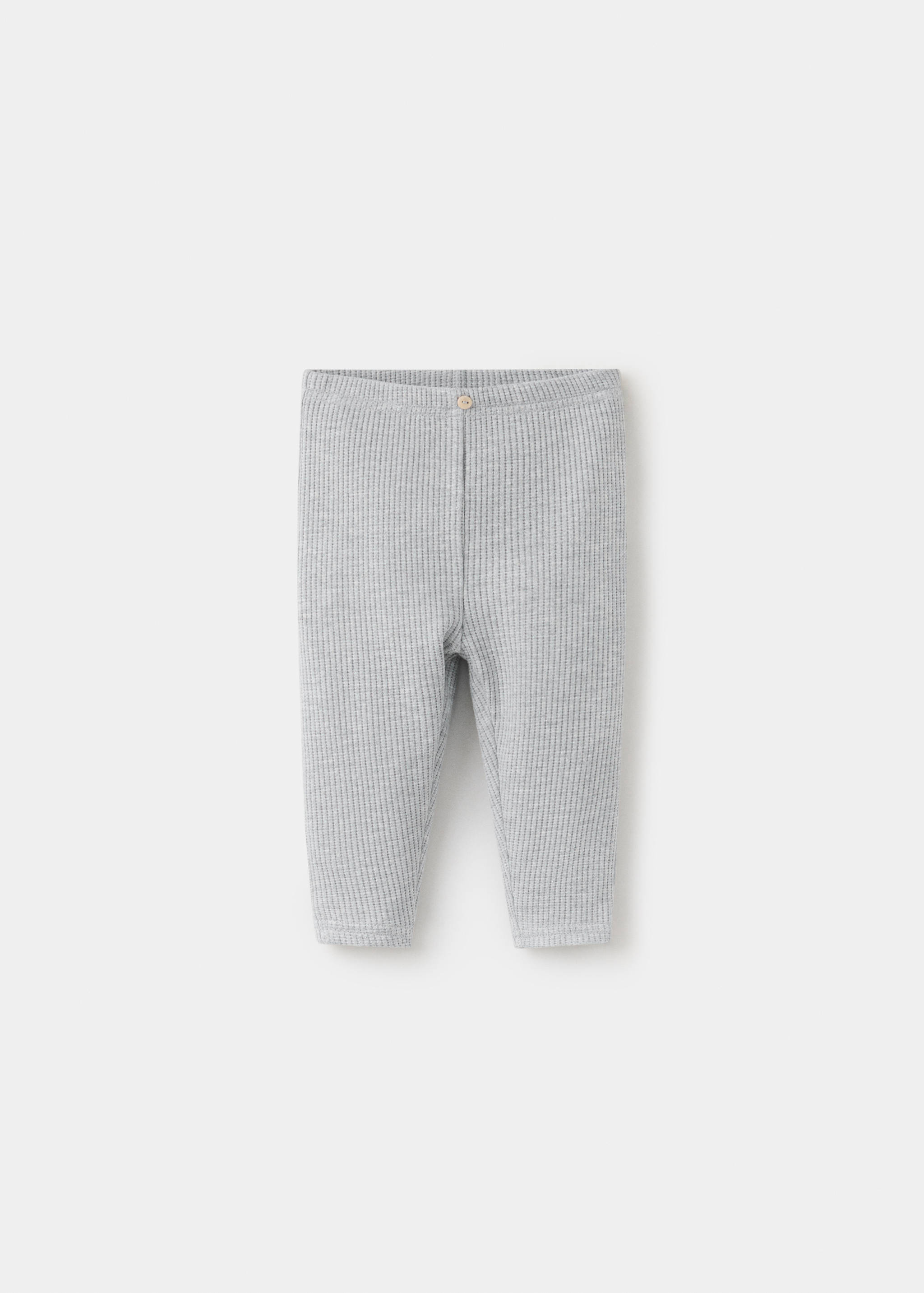 Leggings ελαστικό ύφασμα με ραβδώσεις - Προϊόν χωρίς μοντέλο