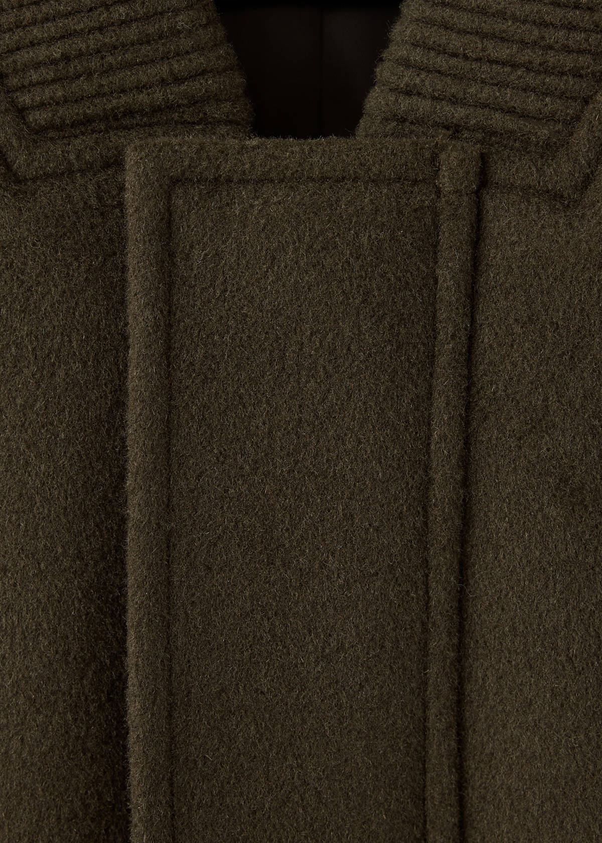 Wool bomber jacket — Khaki