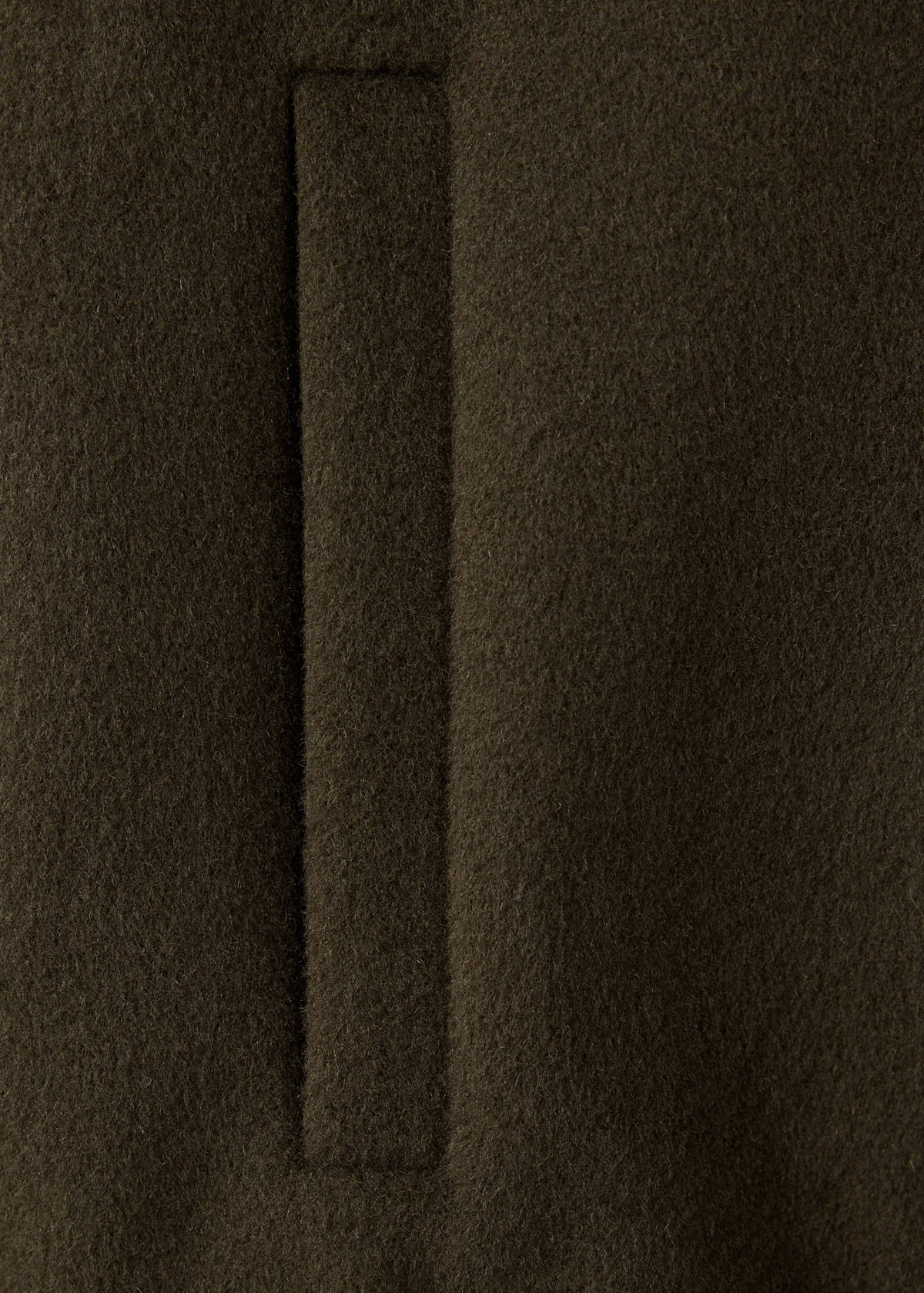 Wool bomber jacket — Khaki
