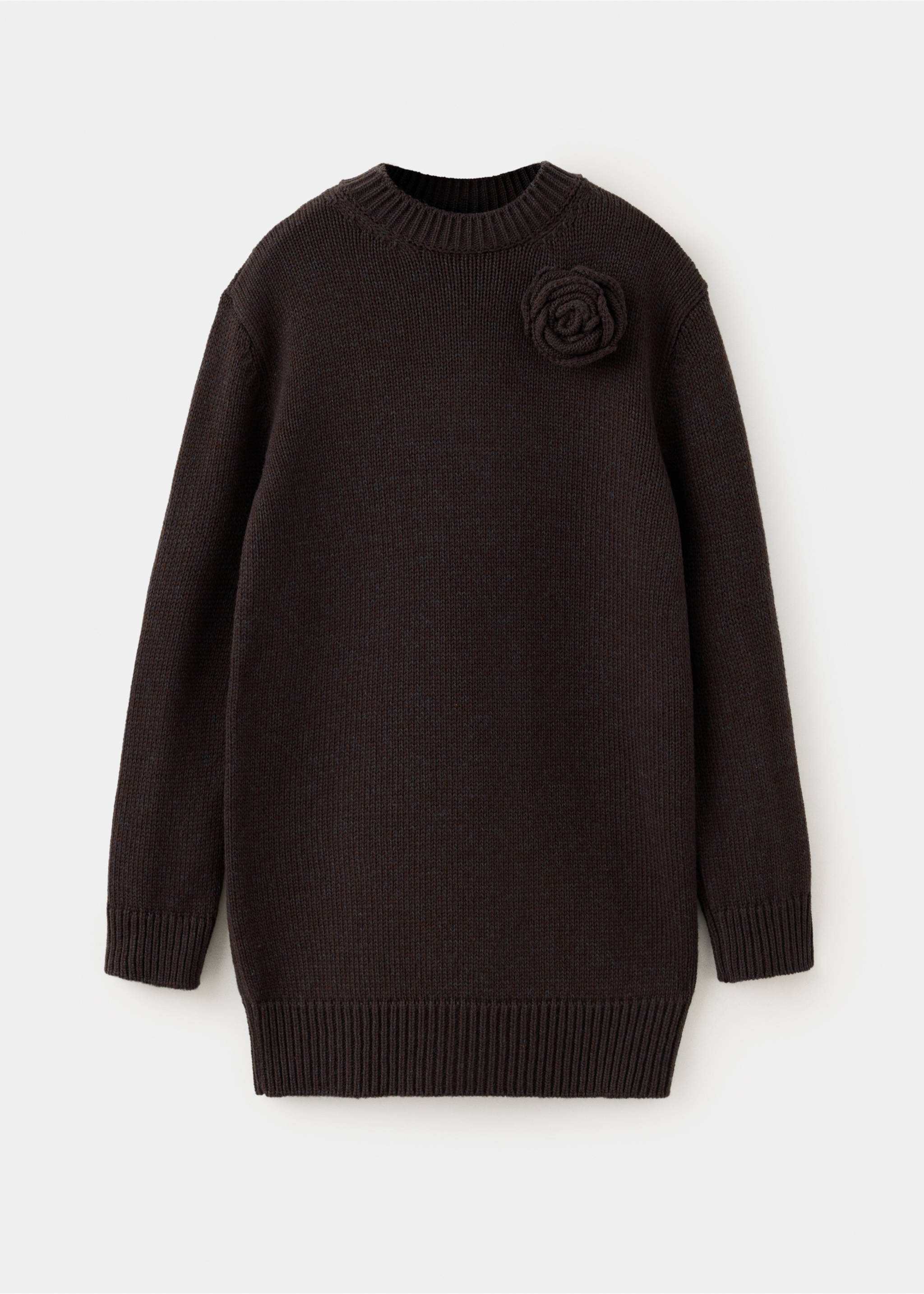 DRESS BROCHE - Article without model, Chocolate. Ref: 37027943-00.