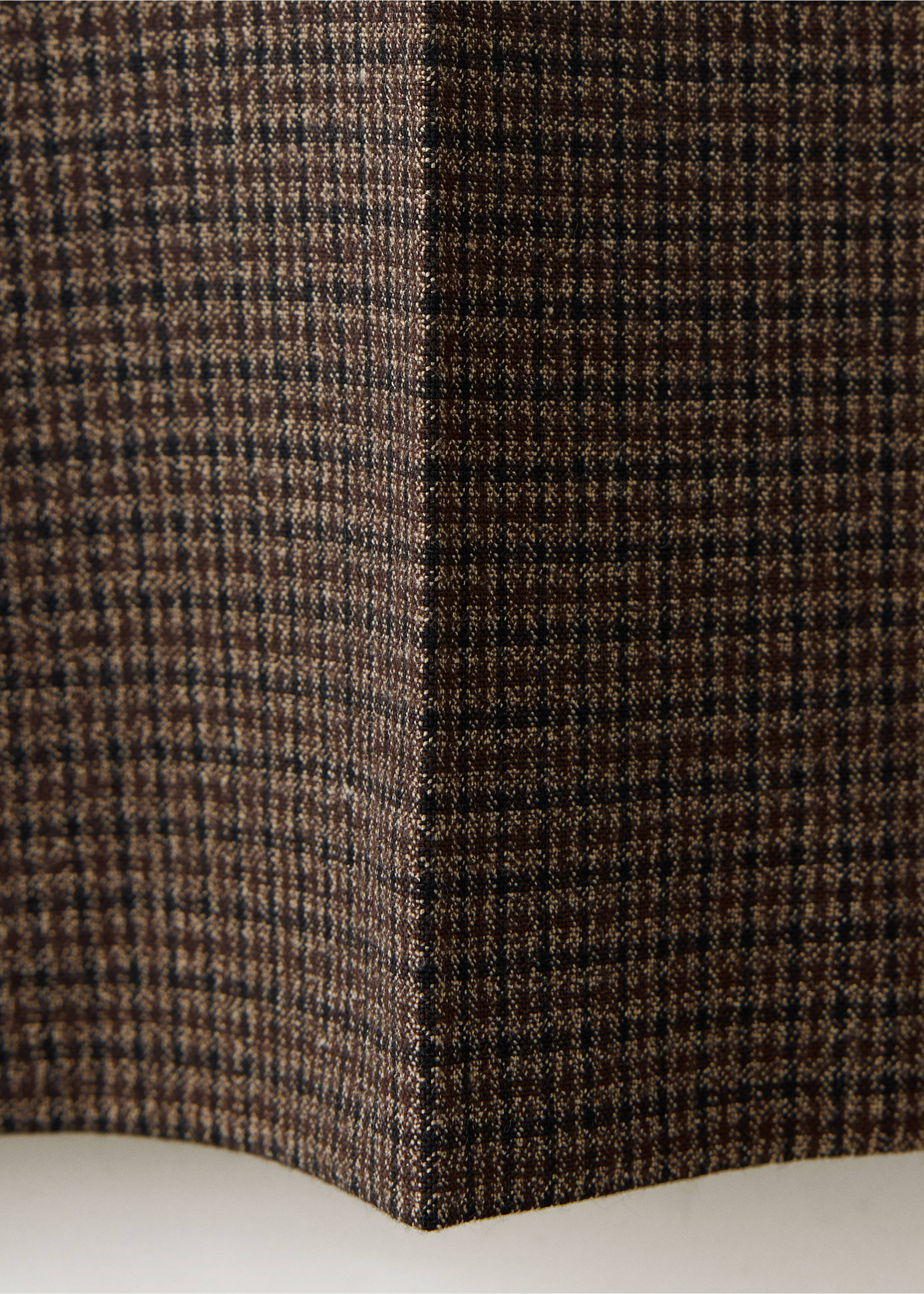 Trousers square - Details of the article 0, Medium Brown. Ref: 37027944-00.