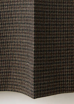 Fitted houndstooth trousers — Medium Brown 7