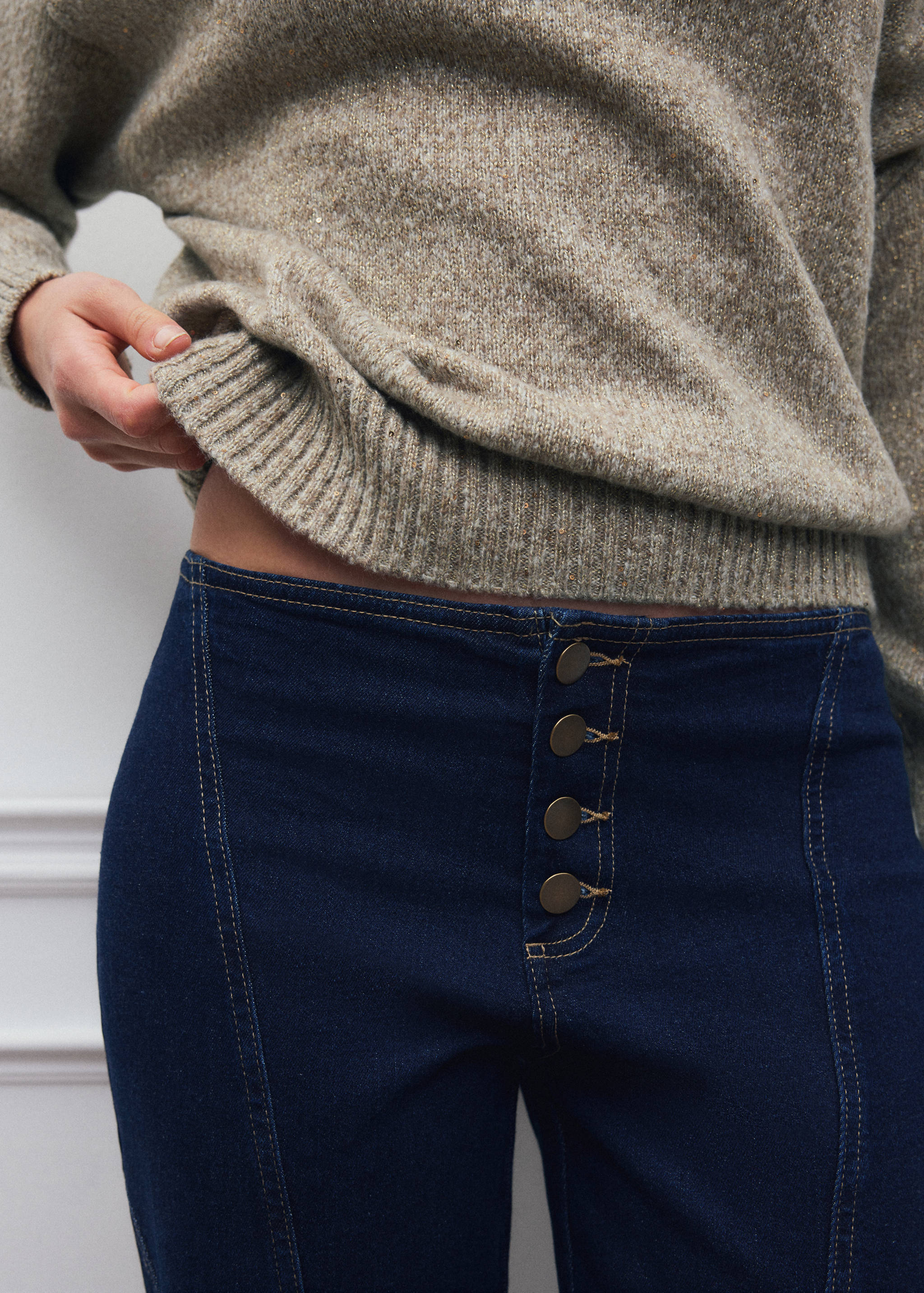 Jean taille basse coutures - Détail de l'article 3