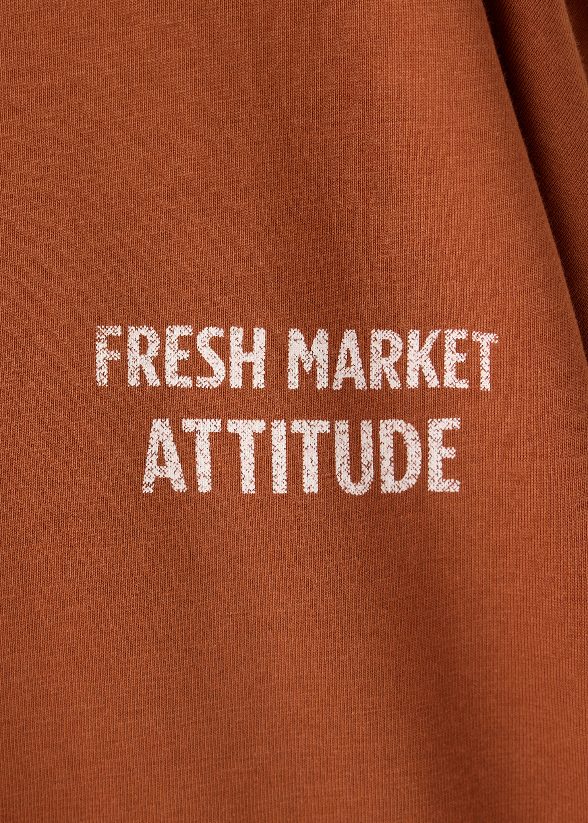 Oversized T-shirt with print detail - Details of the article 8