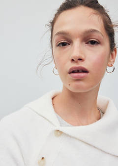 Turtle neck sweater — Beige 4