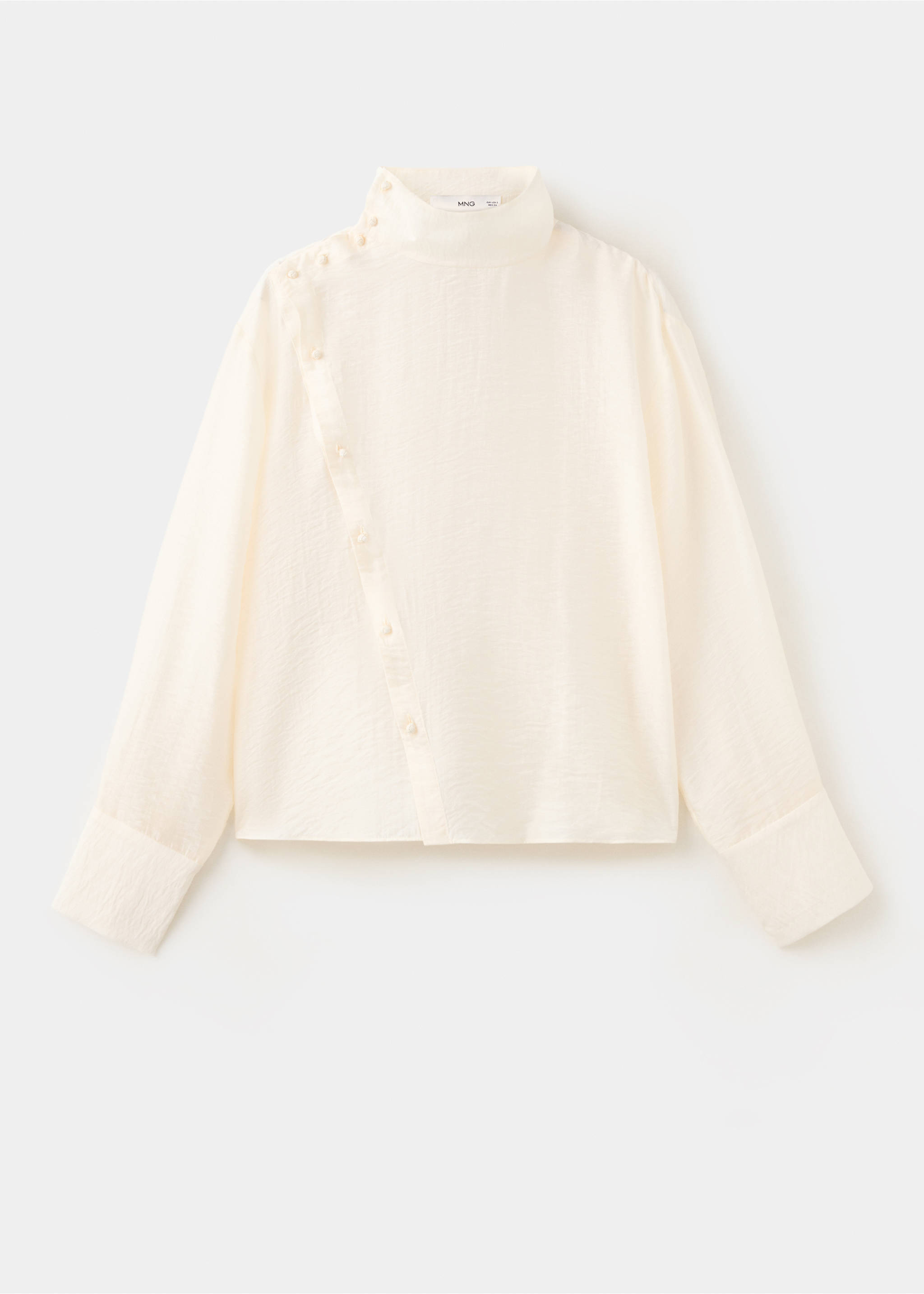 BLOUSE MILY - Article sans modèle, Écru. Ref: 37028288-00.