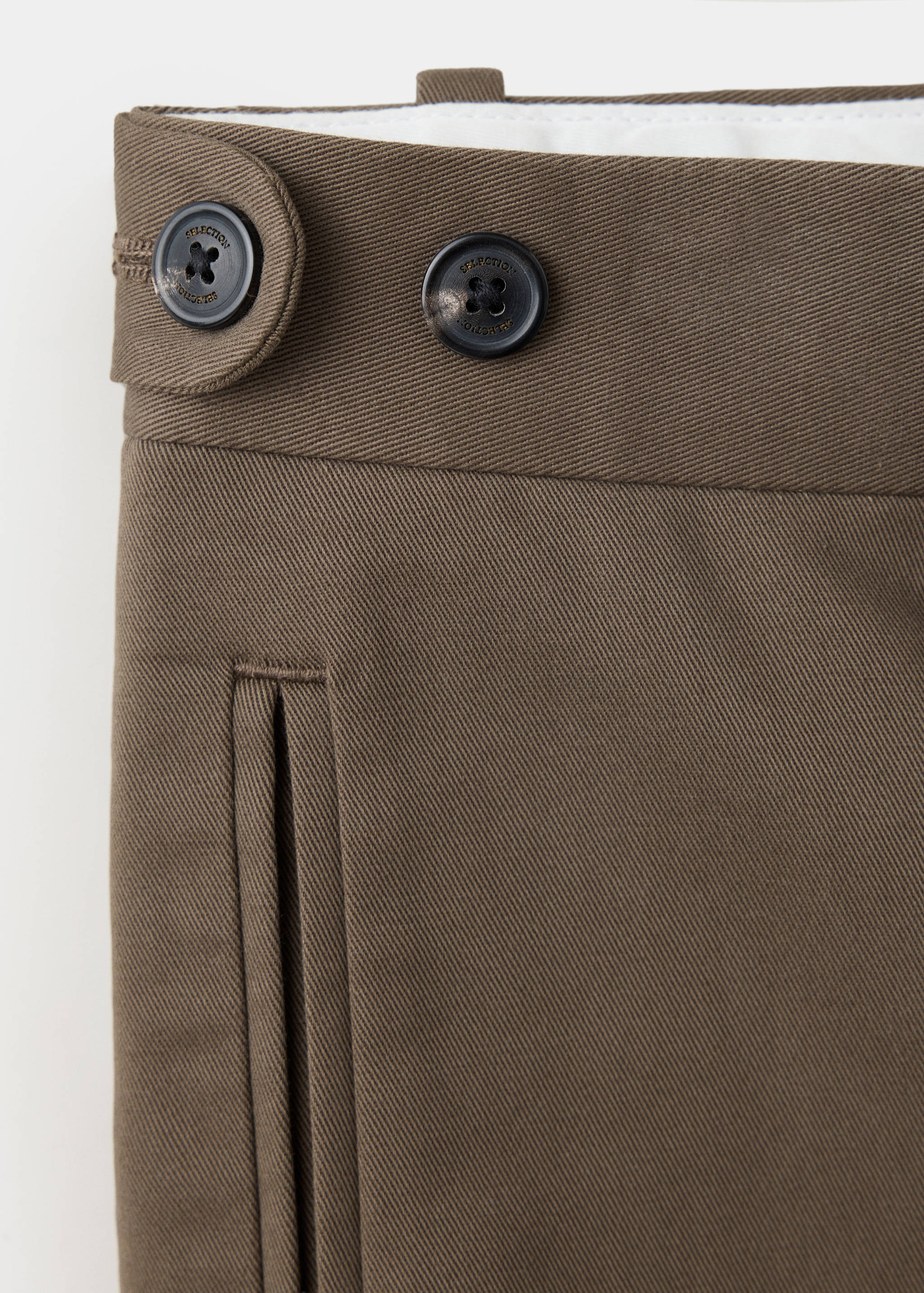 Pantalón algodón slim fit - Detalle del artículo 0