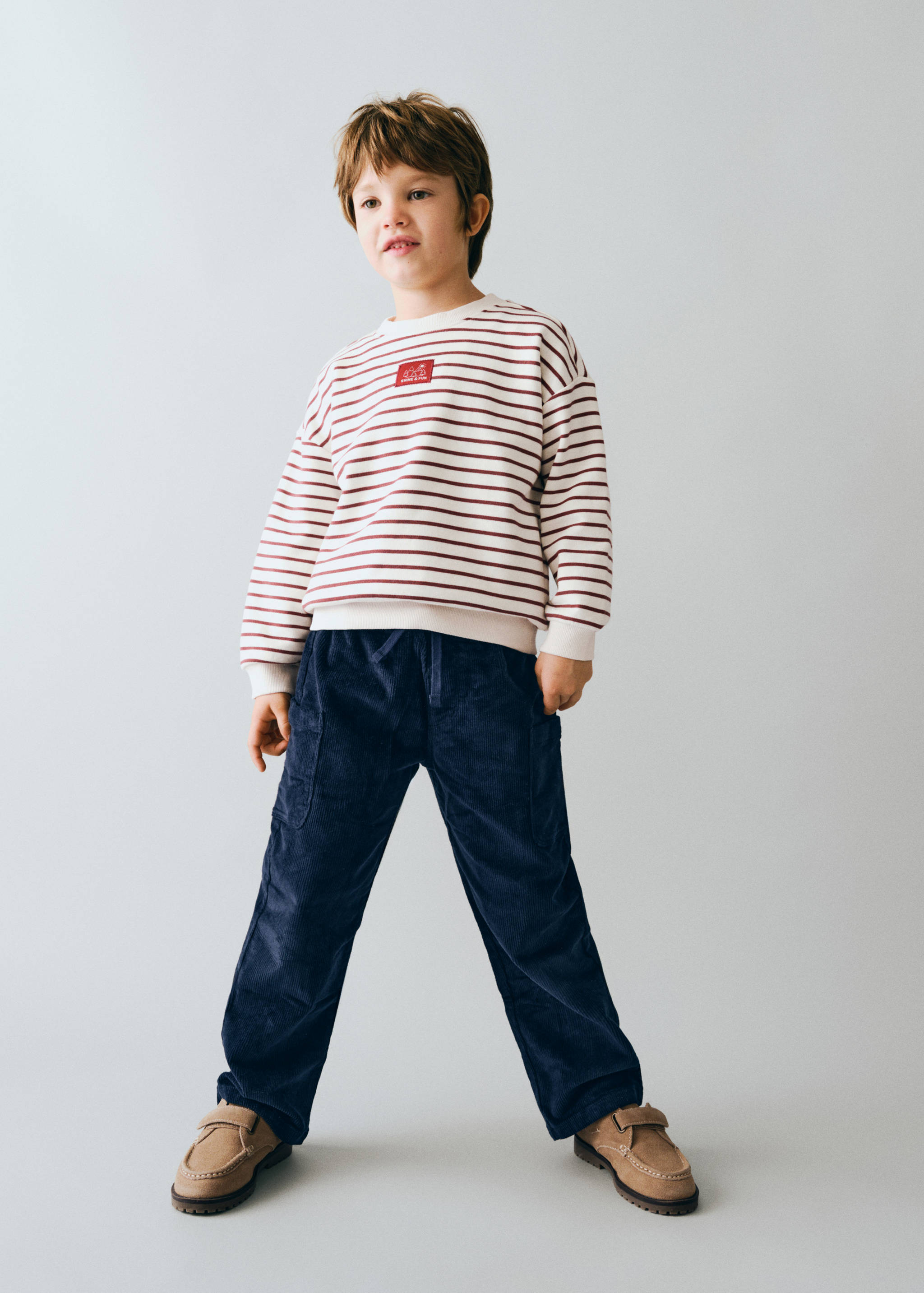 Pantalons cargo pana - Pla general