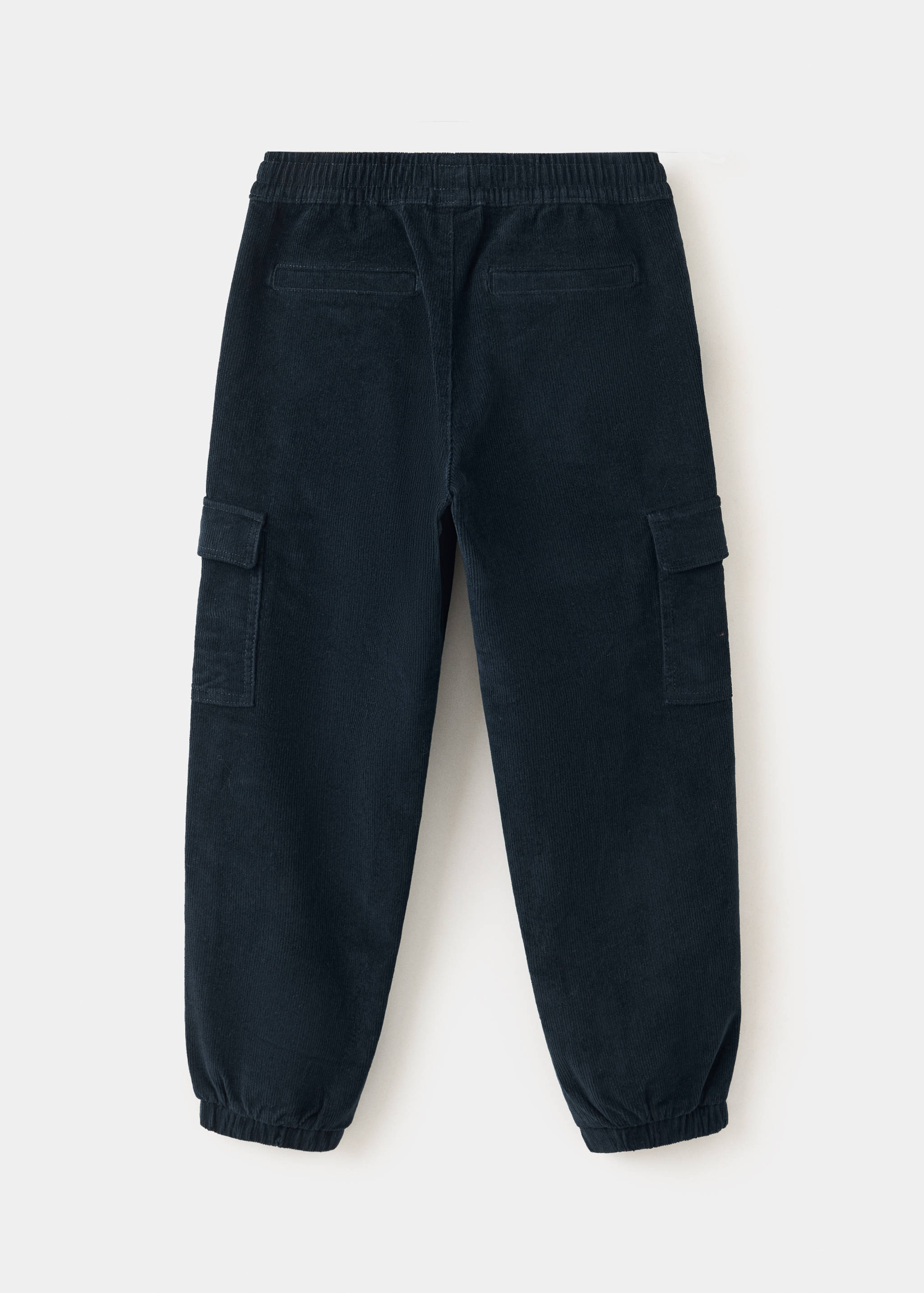 Corduroy cargo trousers - Reverse of the article