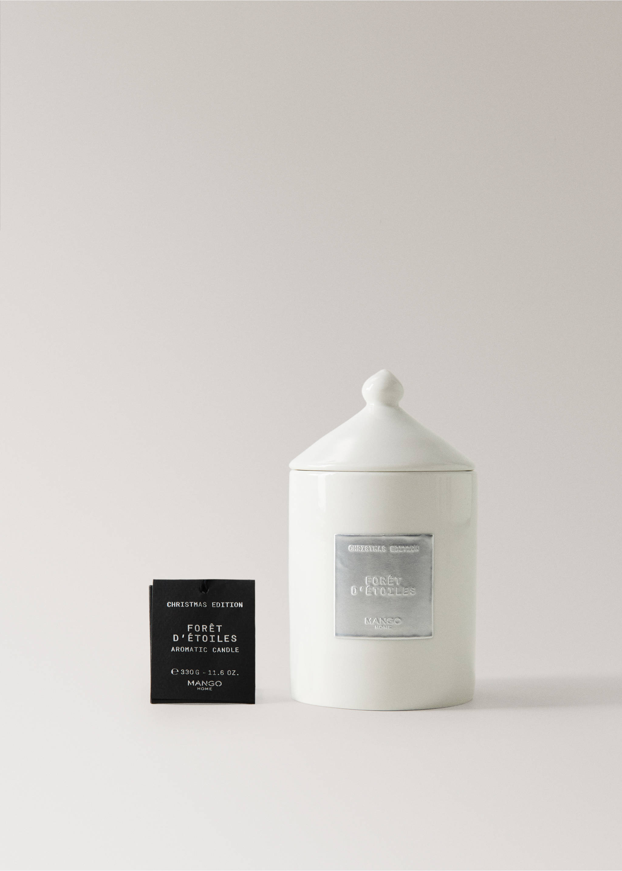 CANDLE FORET - Article without model, Silver. Ref: 37028639-00.