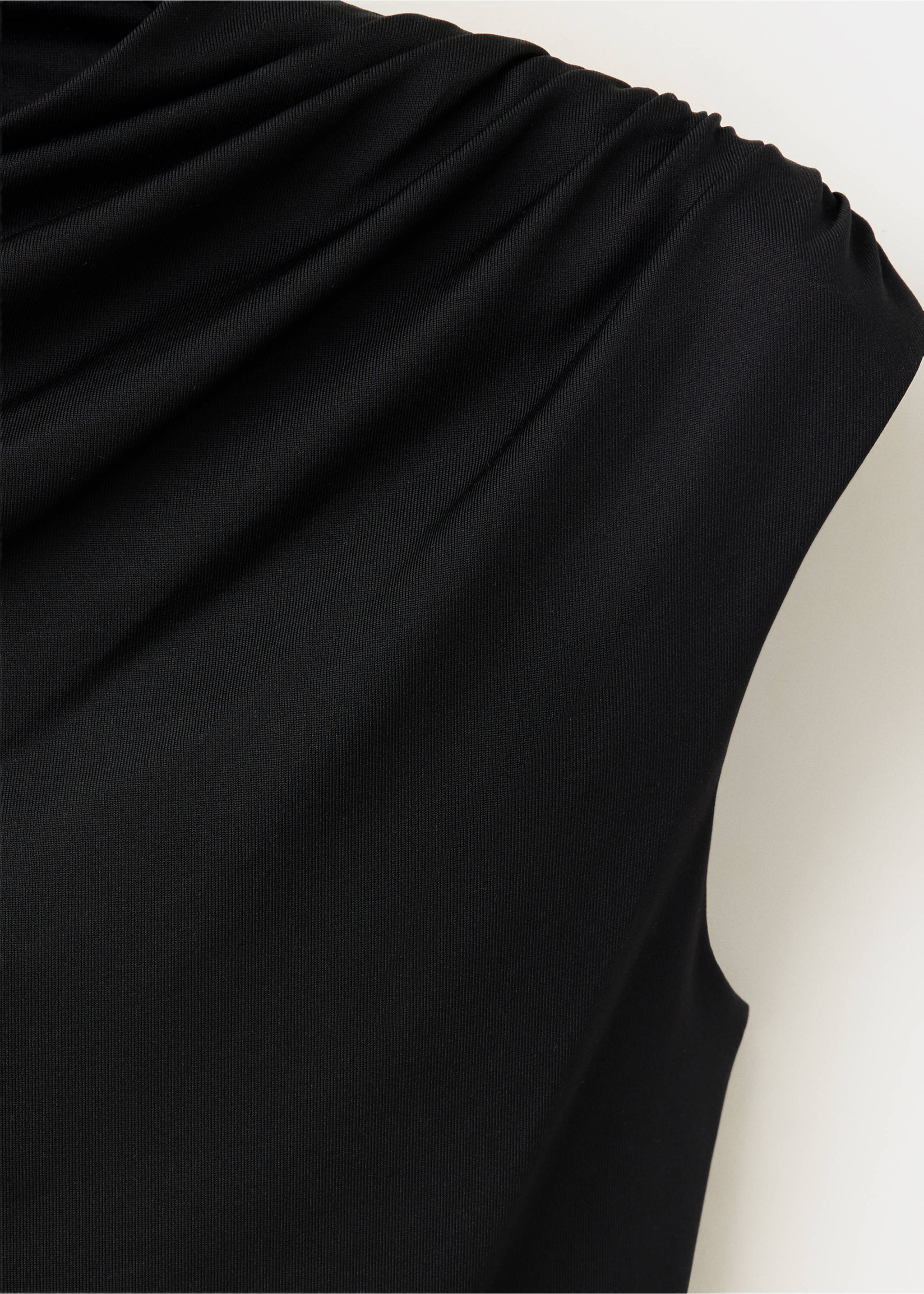 BODYSUIT LOUISE - Details of the article 8, Black. Ref: 37029141-00.