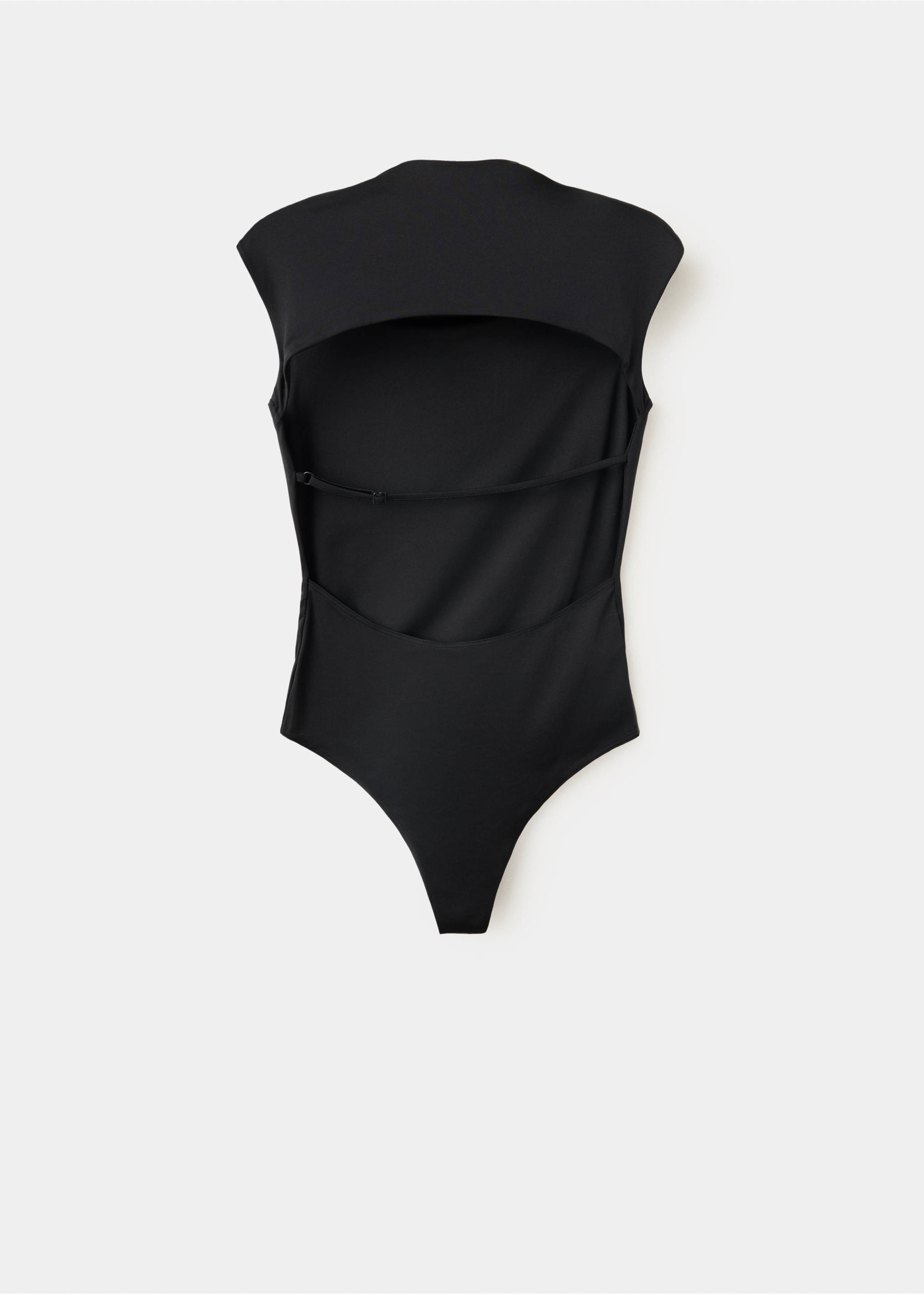 BODYSUIT LOUISE - Details of the article 0, Black. Ref: 37029141-00.