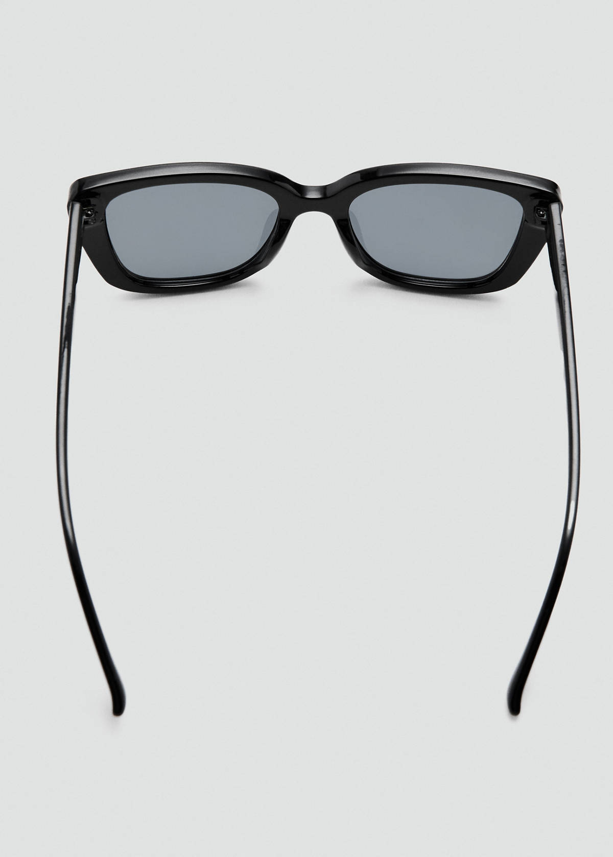 Squared frame sunglasses — Black